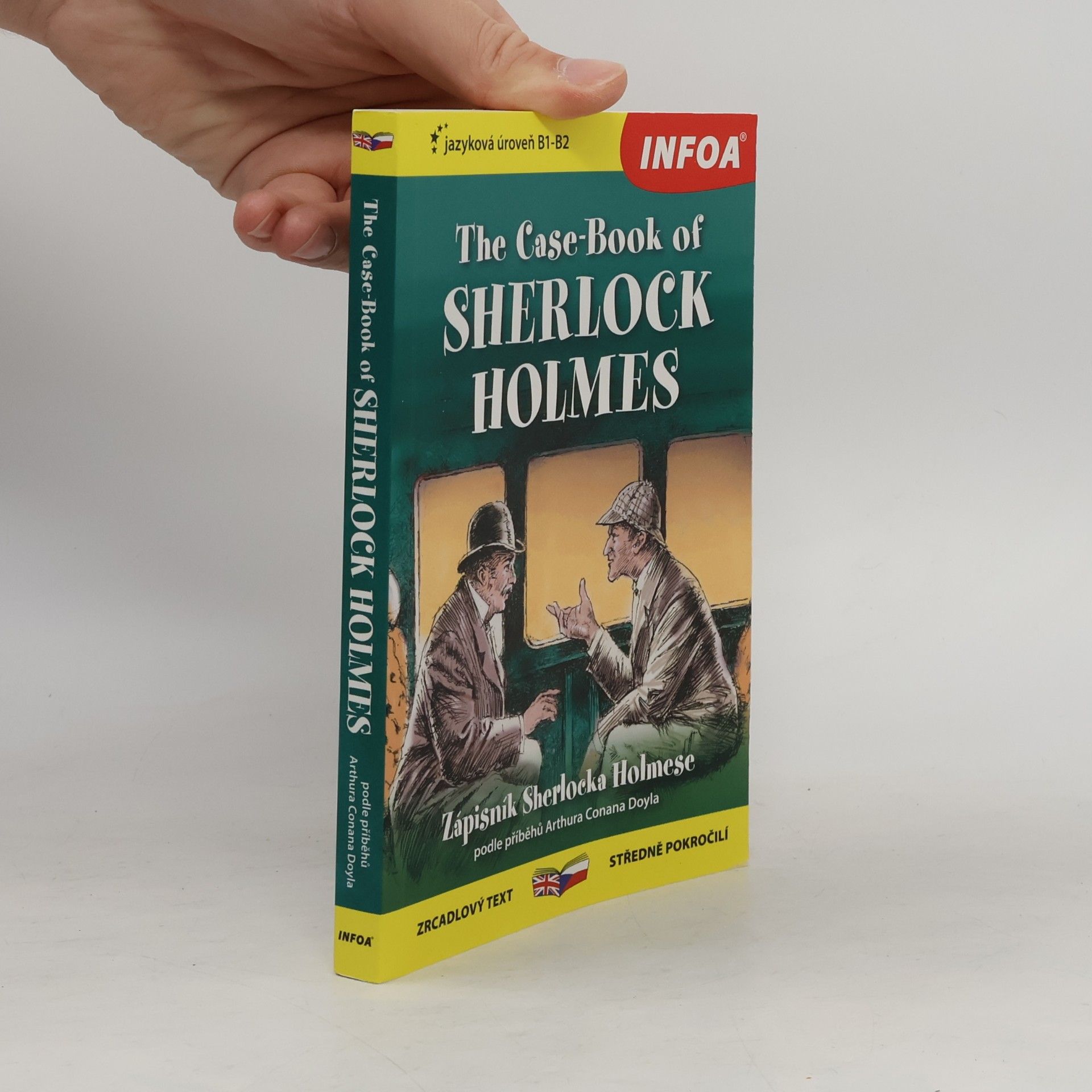Ashley Davies The case-book of Sherlock Holmes = Zápisník Sherlocka Holmese