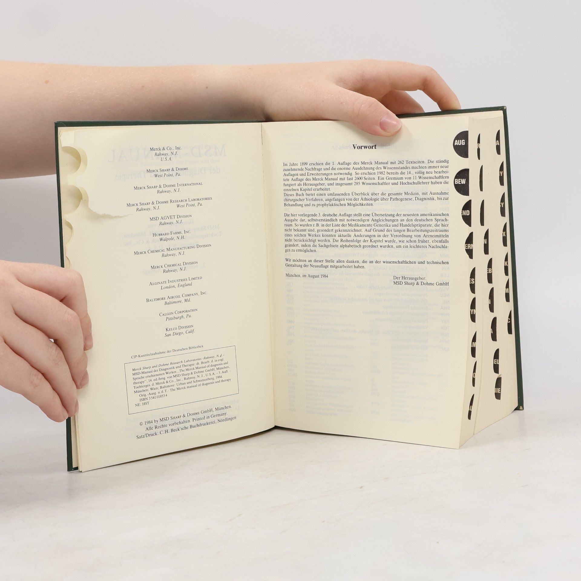 Autorenkollektiv MSD-Manual der Diagnostik und Therapie
