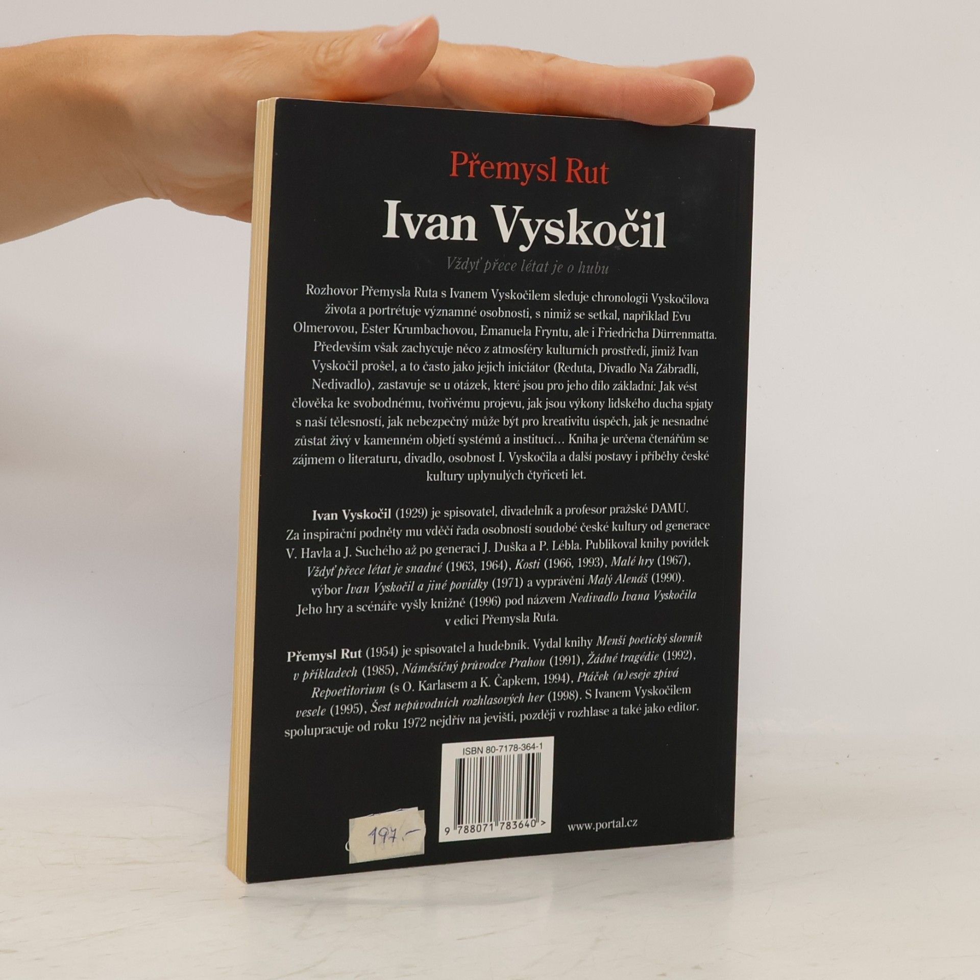 Ivan Vyskočil Ivan Vyskočil : vždyť přece létat je o hubu