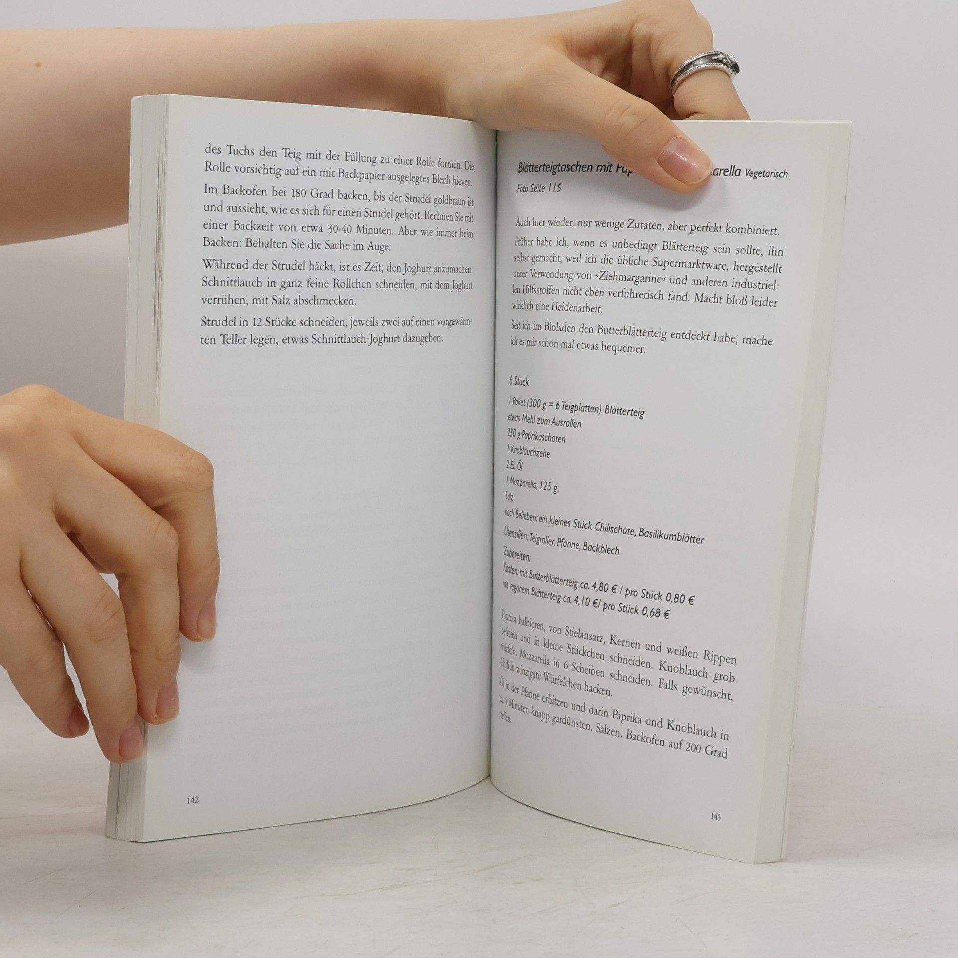 Rosa Wolff Arm aber Bio! Das Kochbuch