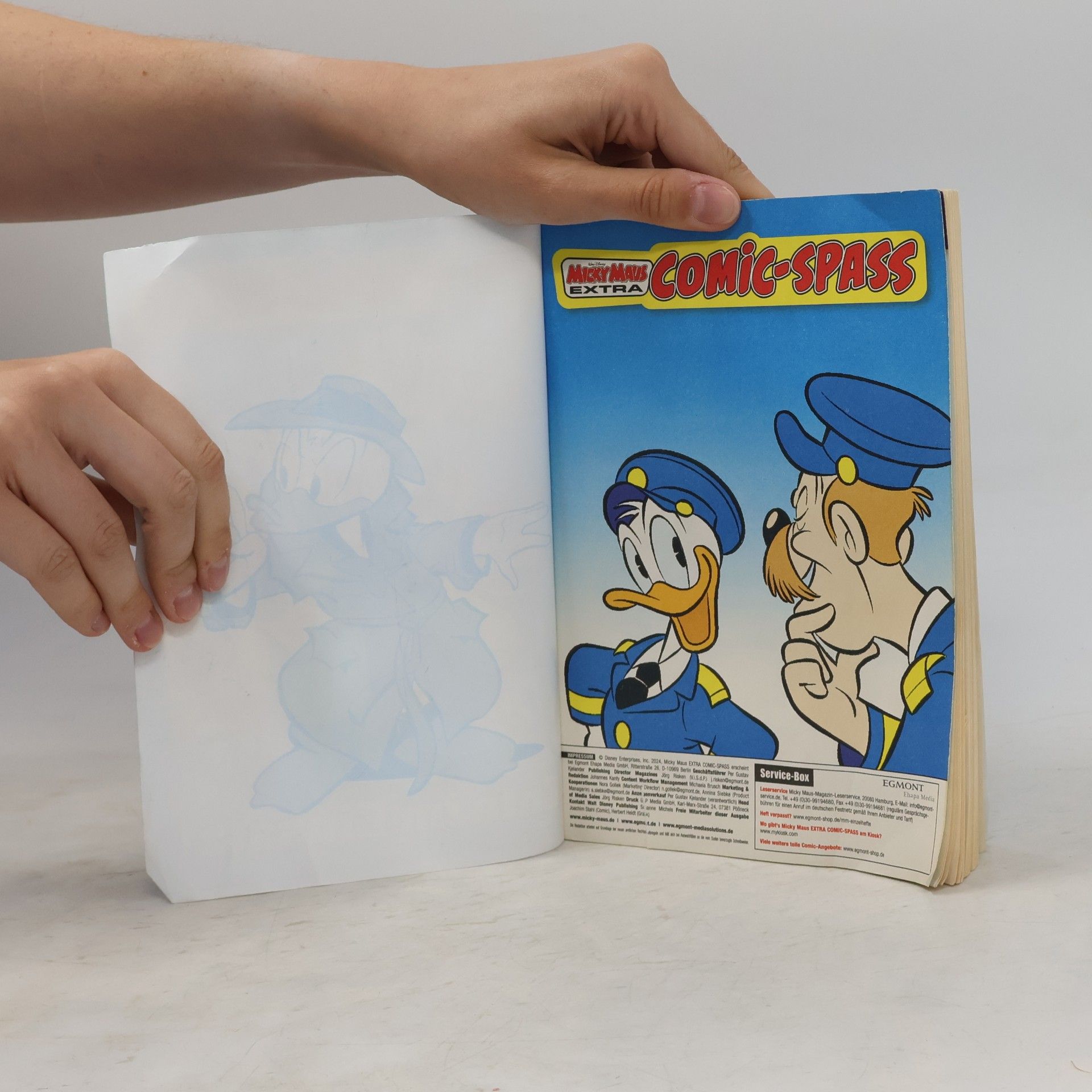 Collectif d'auteurs Micky Maus Extra. Comic-Spass 4