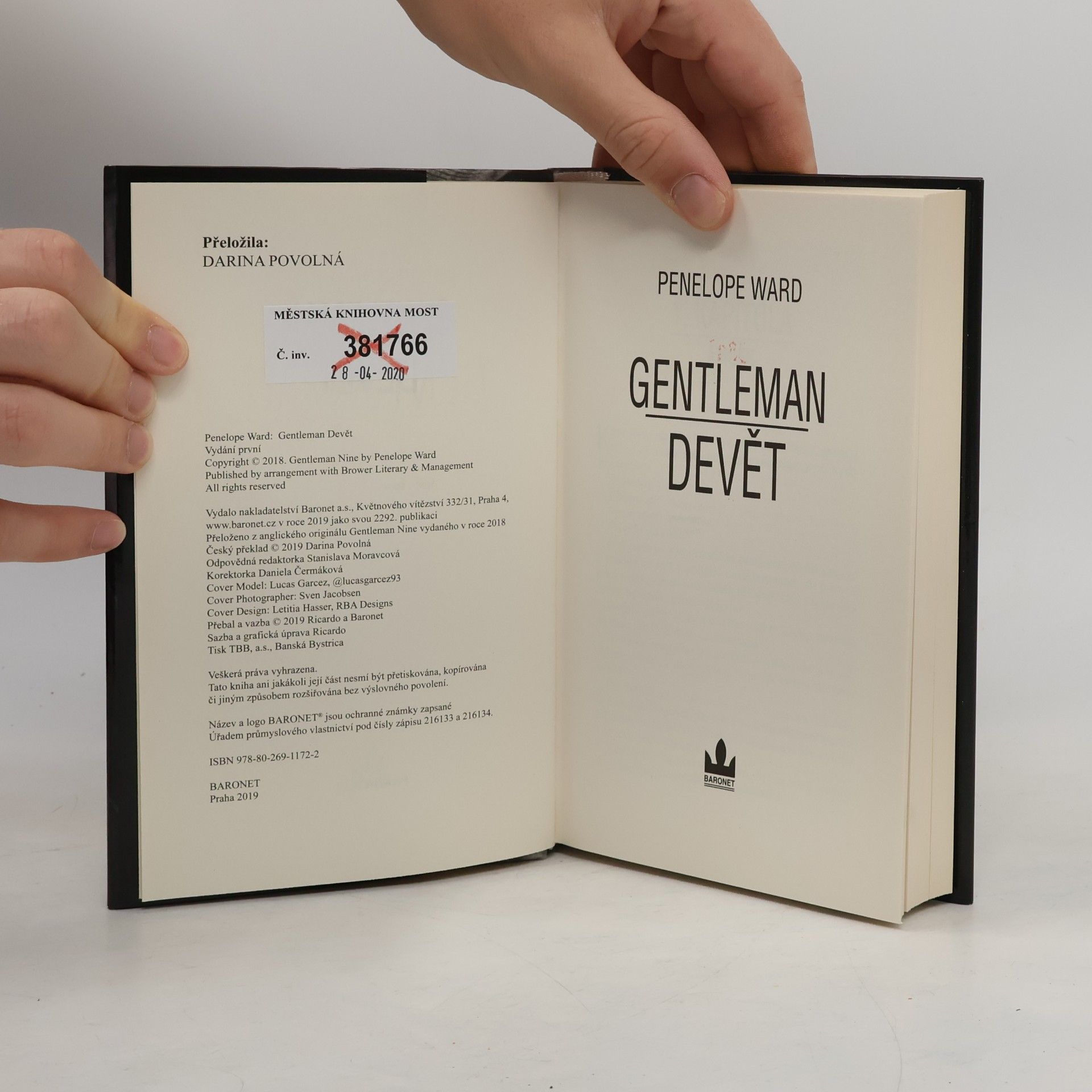 Penelope Ward Gentleman devět
