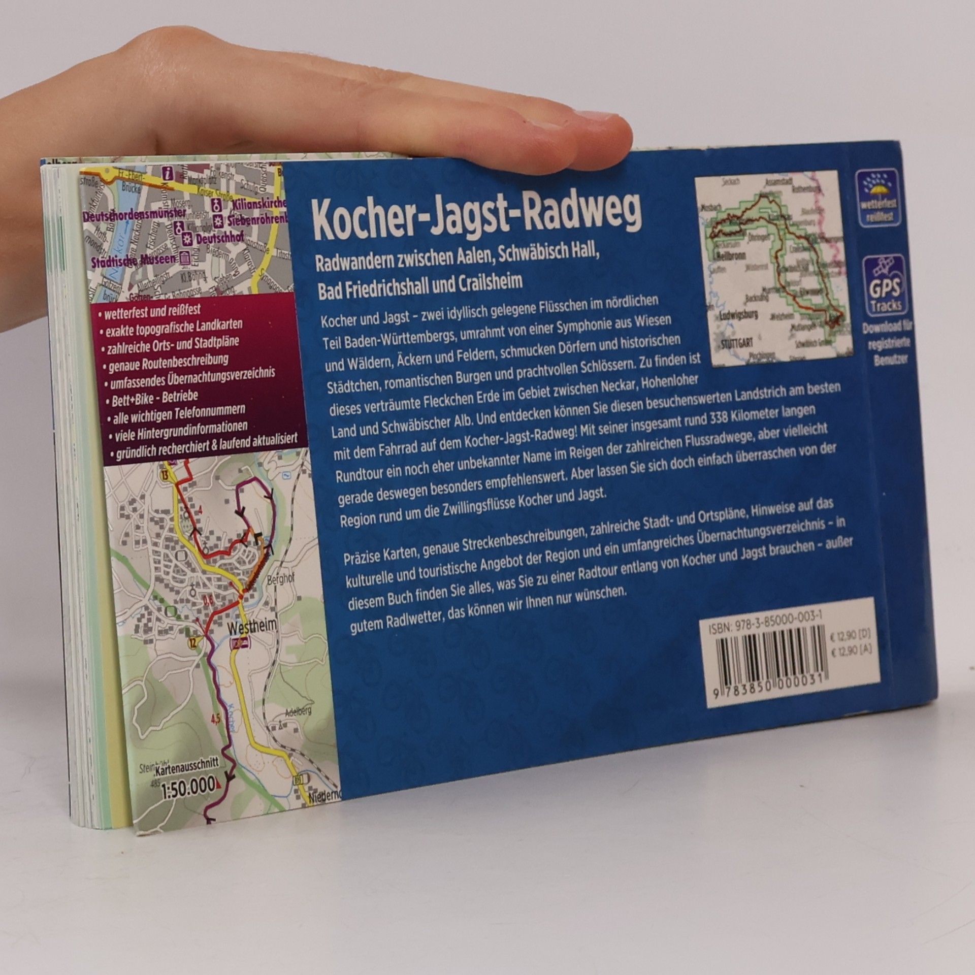 Birgit Albrecht bikeline: Kocher-Jagst-Radweg