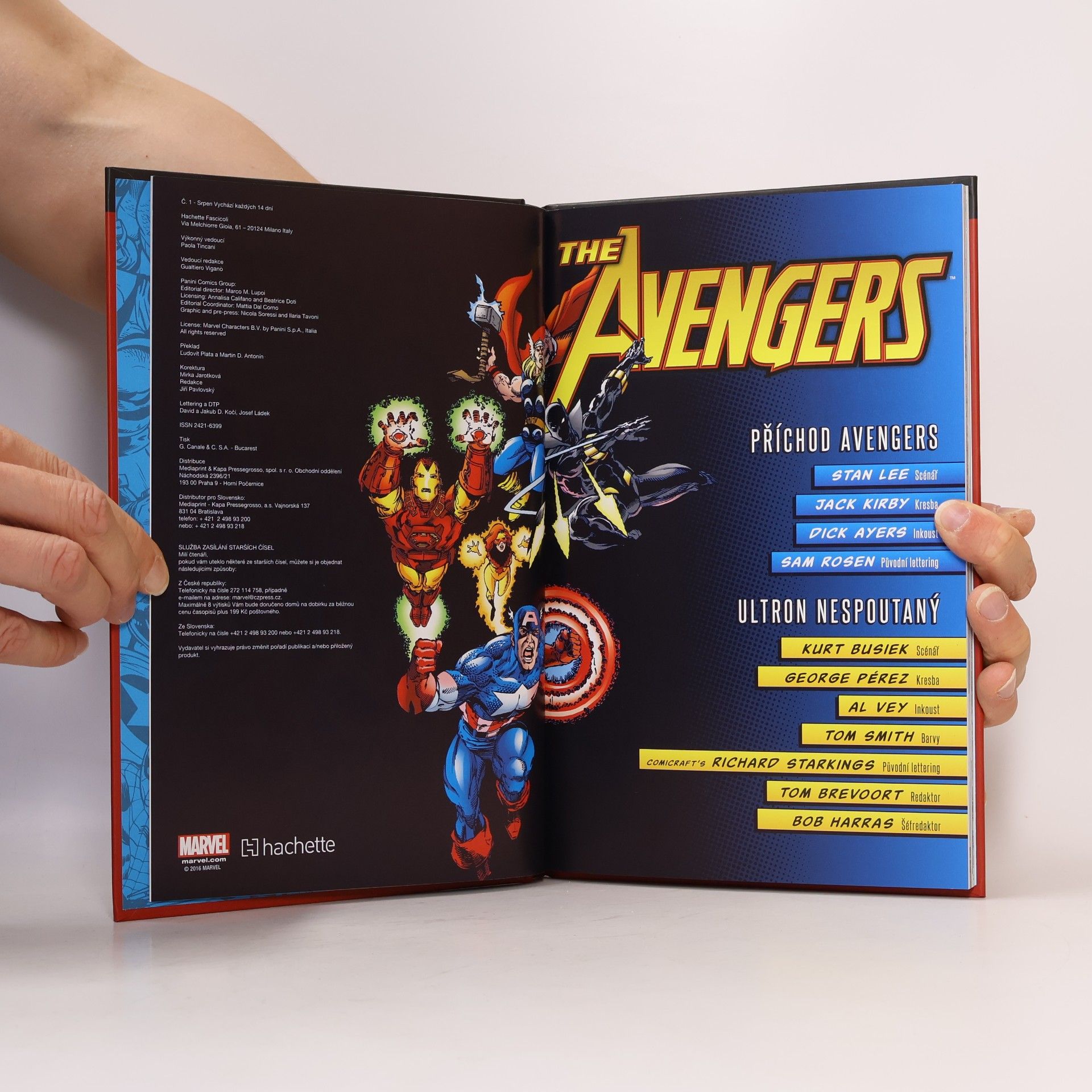 Stan Lee Nejmocnější hrdinové Marvelu 1. Avengers