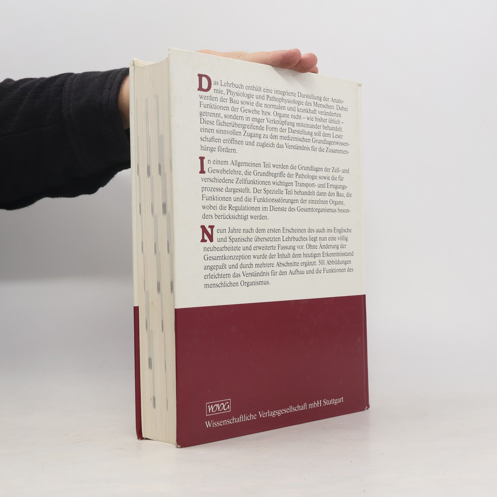 Gerhard Thews Anatomie, Physiologie, Pathophysiologie des Menschen - 3., völlig neu bearbeitete und erweiterte Auflage