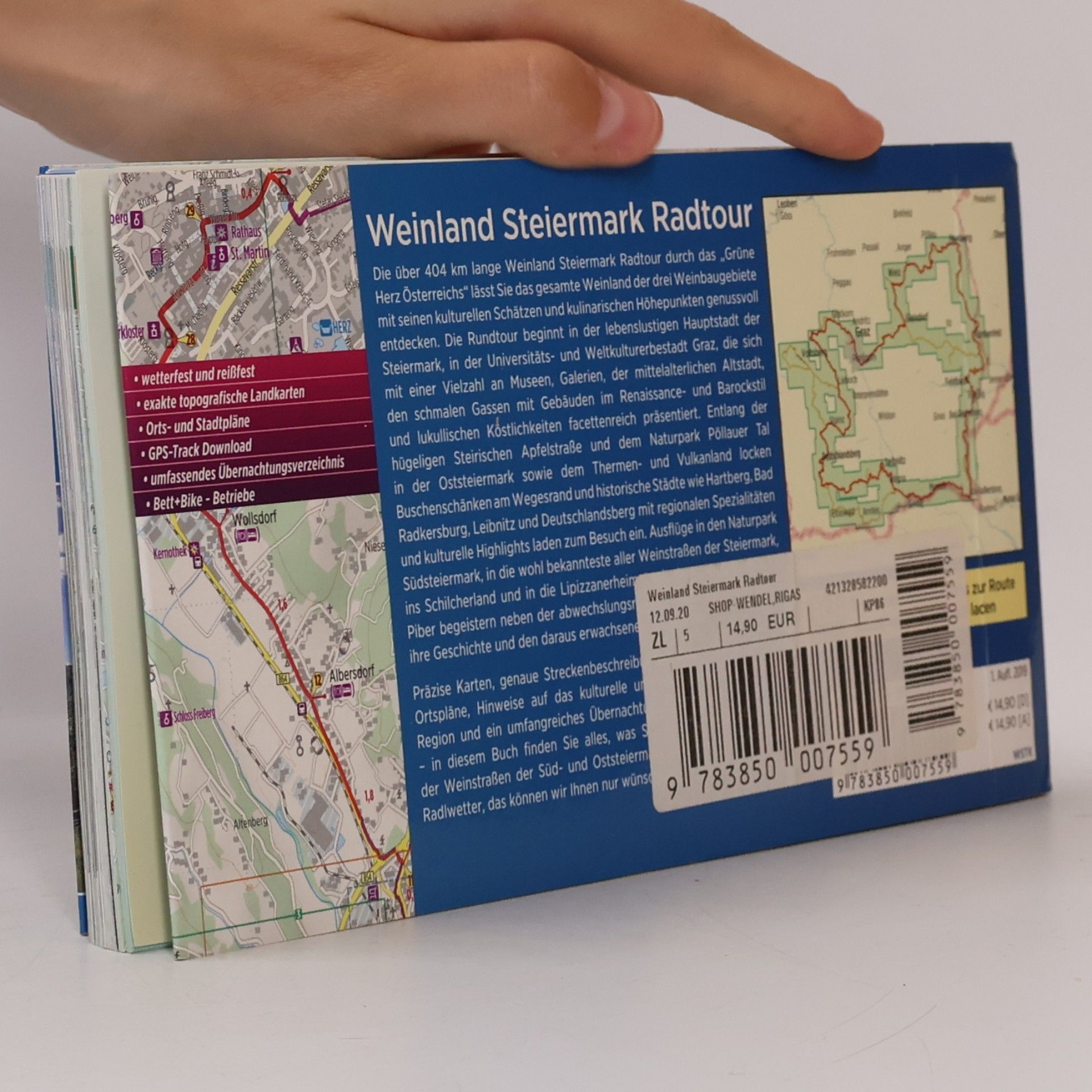 Unknown Author Bikeline Radtourenbuch: Weinland Steiermark Radtour
