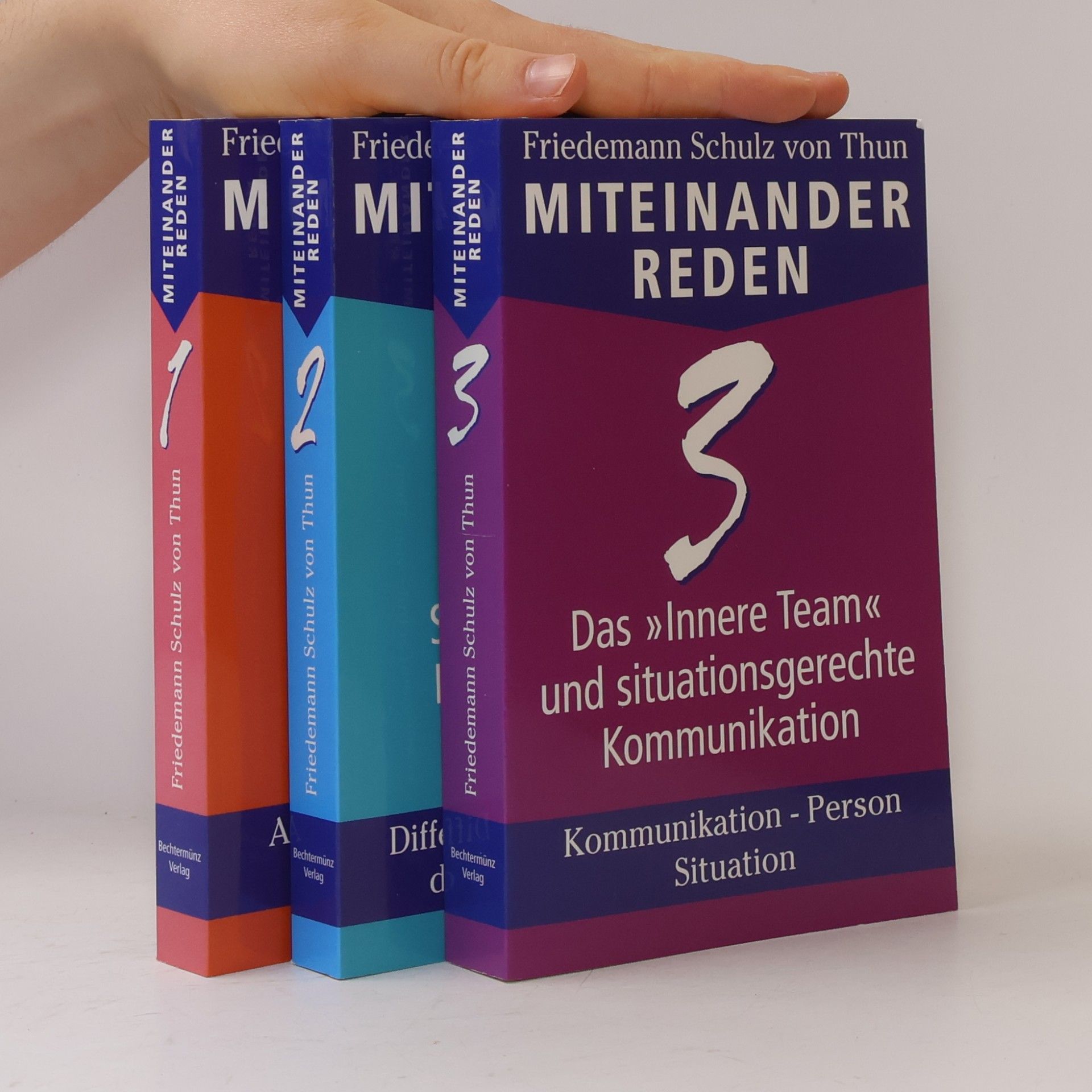 Friedemann Schulz von Thun Miteinander reden 1-3 (box)