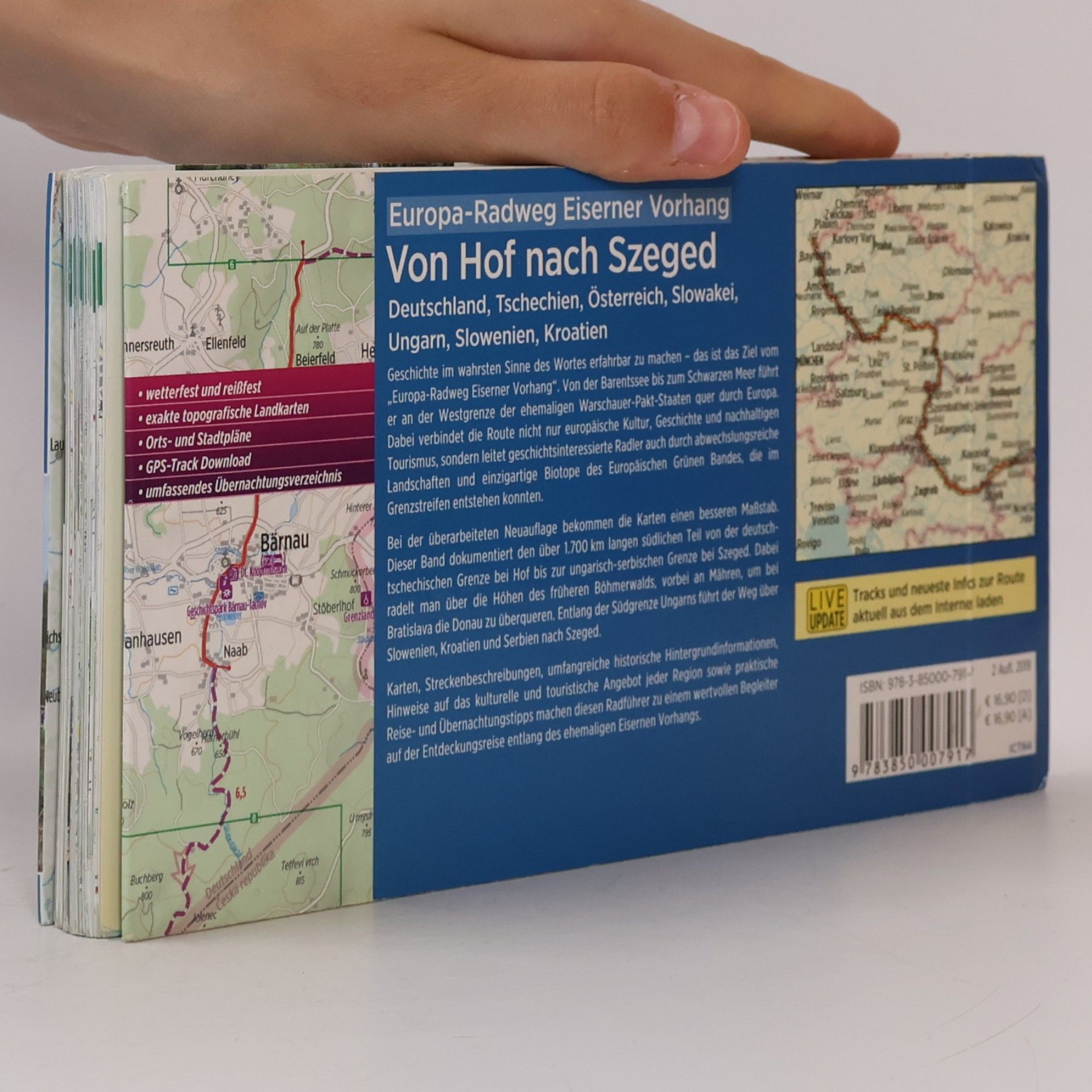 Michael Cramer bikeline Radtourenbuch: Von Hof nach Szeged