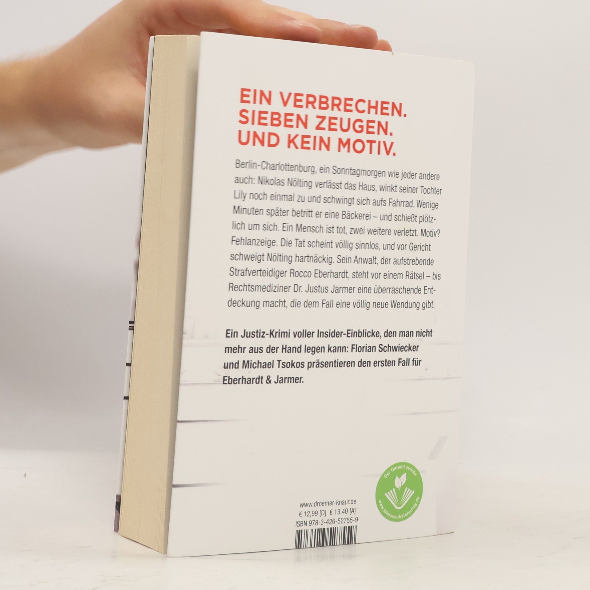Michael Tsokos Die siebte Zeugin