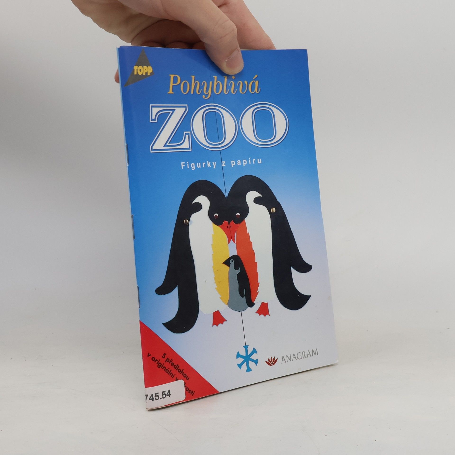 Helga Lucassen Pohyblivá ZOO: figurky z papíru