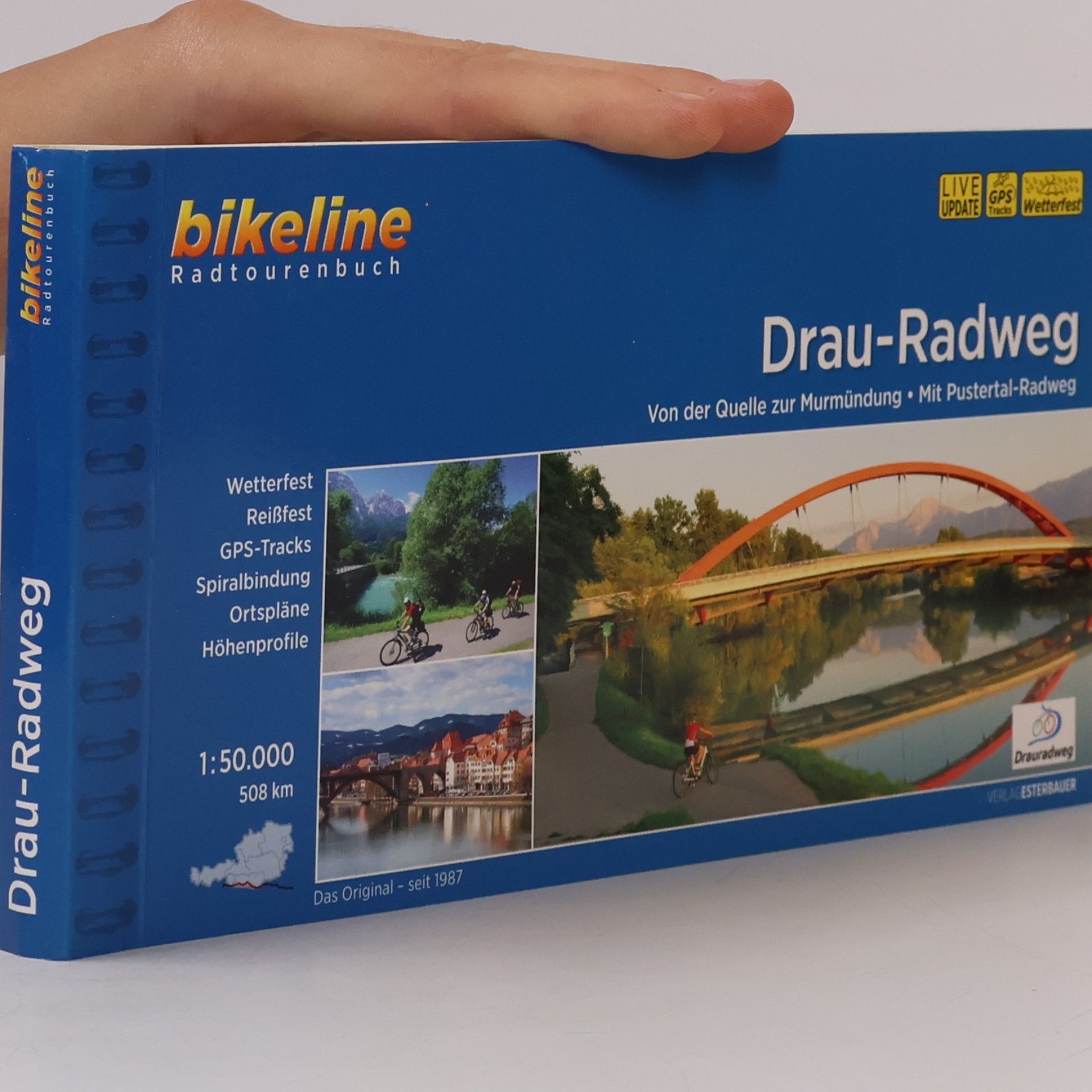 Collectif d'auteurs Bikeline Radtourenbücher: Drau-Radweg