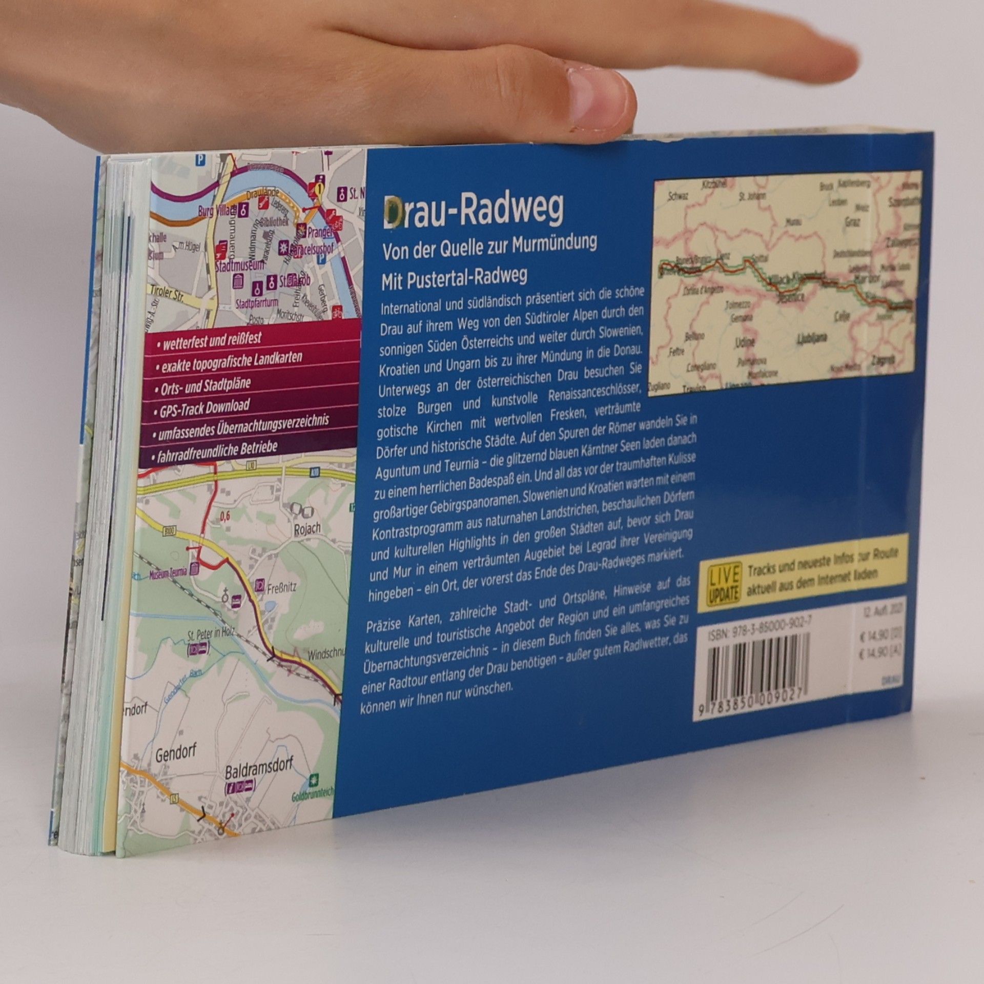 Bikeline Radtourenbücher: Drau-Radweg