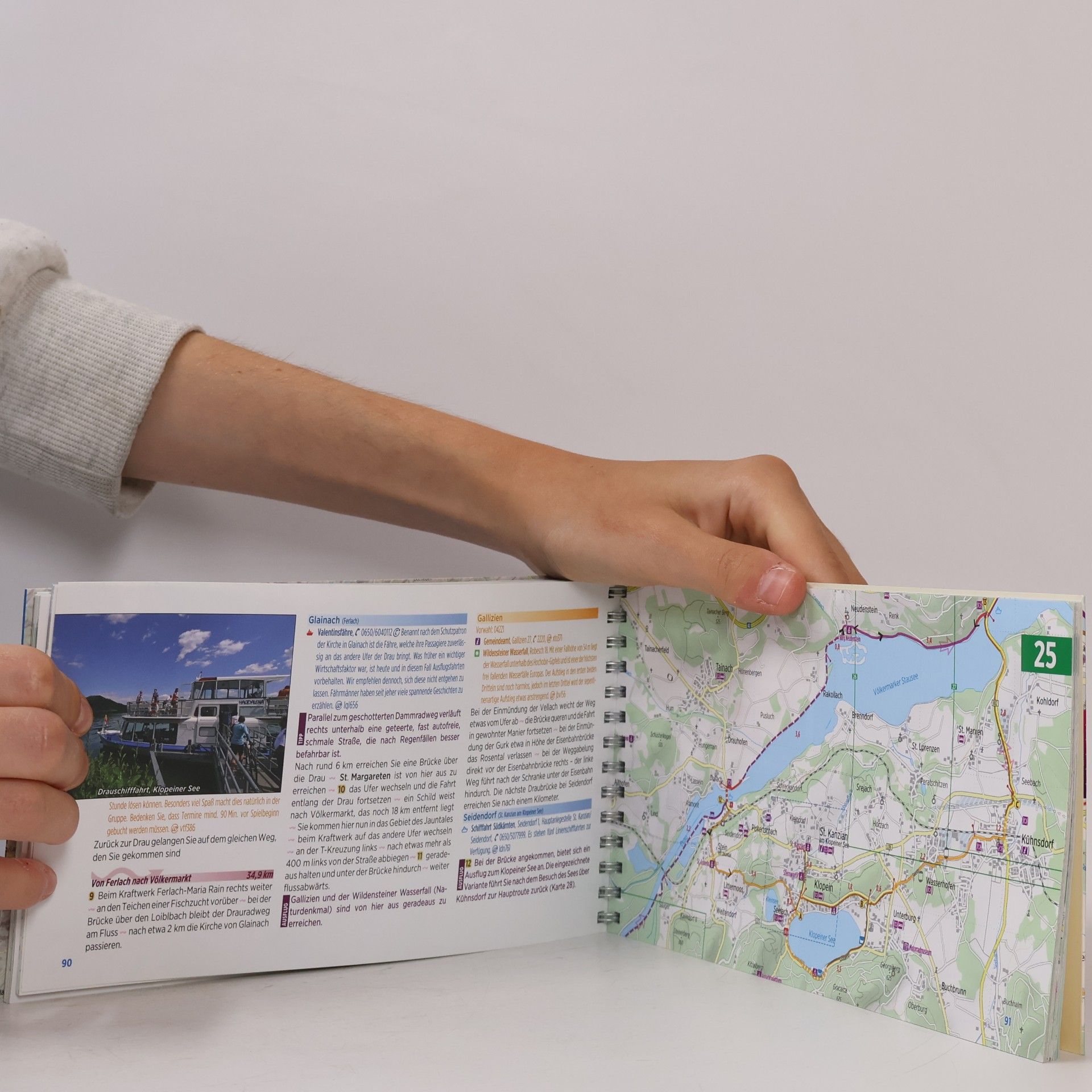 Bikeline Radtourenbücher: Drau-Radweg