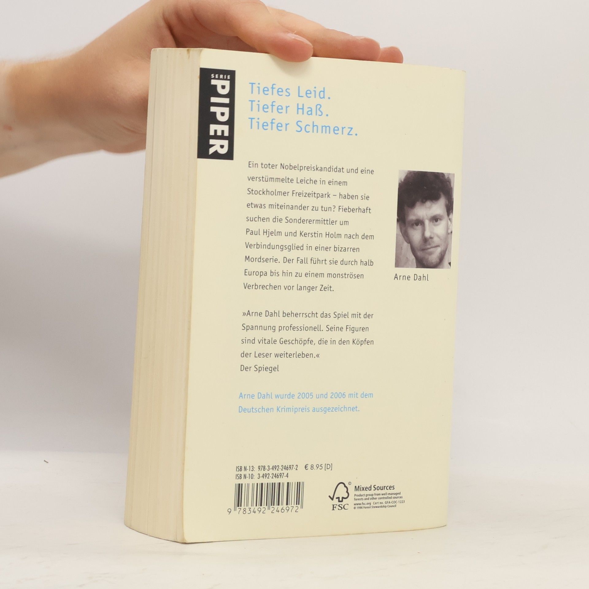 Arne Dahl Tiefer Schmerz