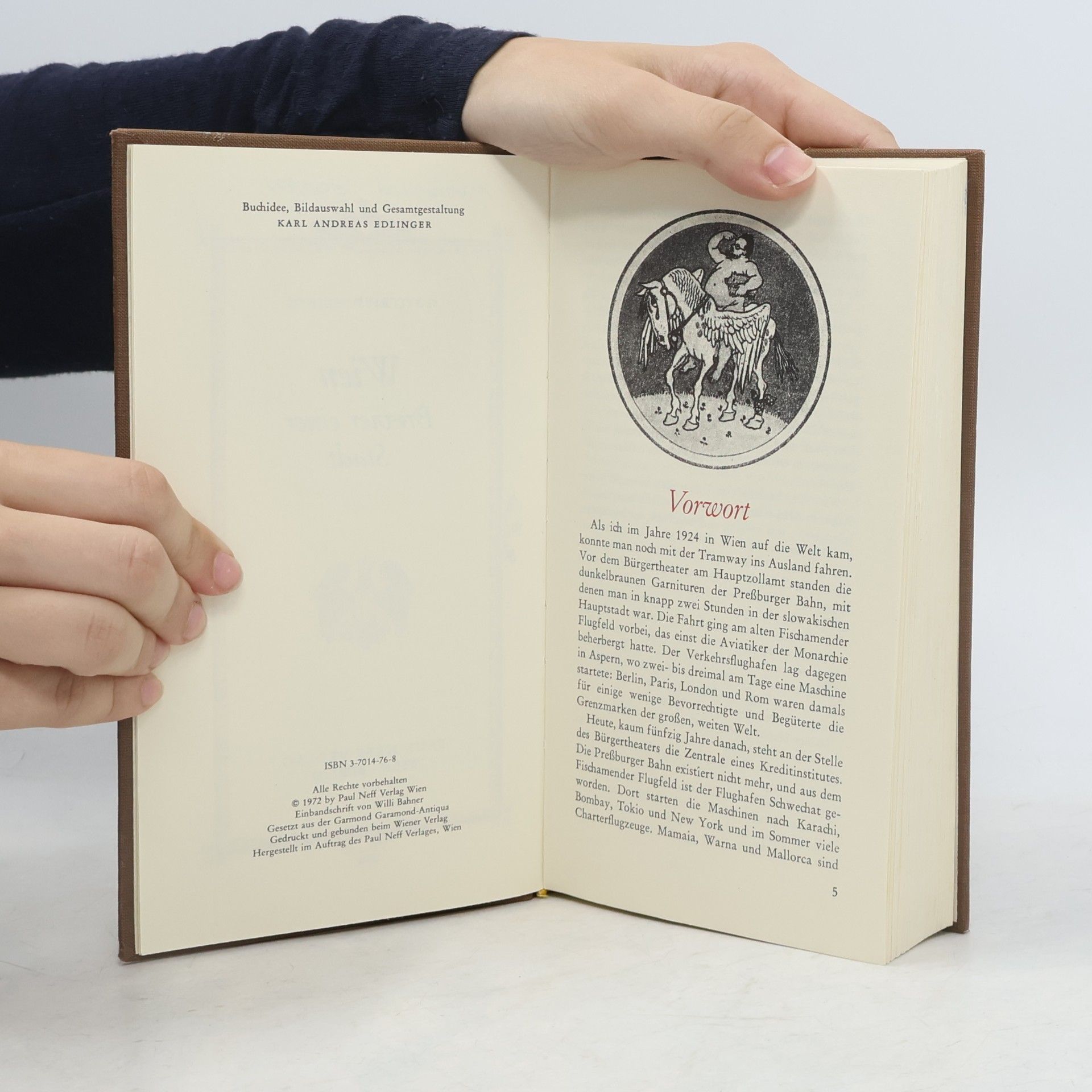 Gottfried Heindl Wien : Brevier einer Stadt
