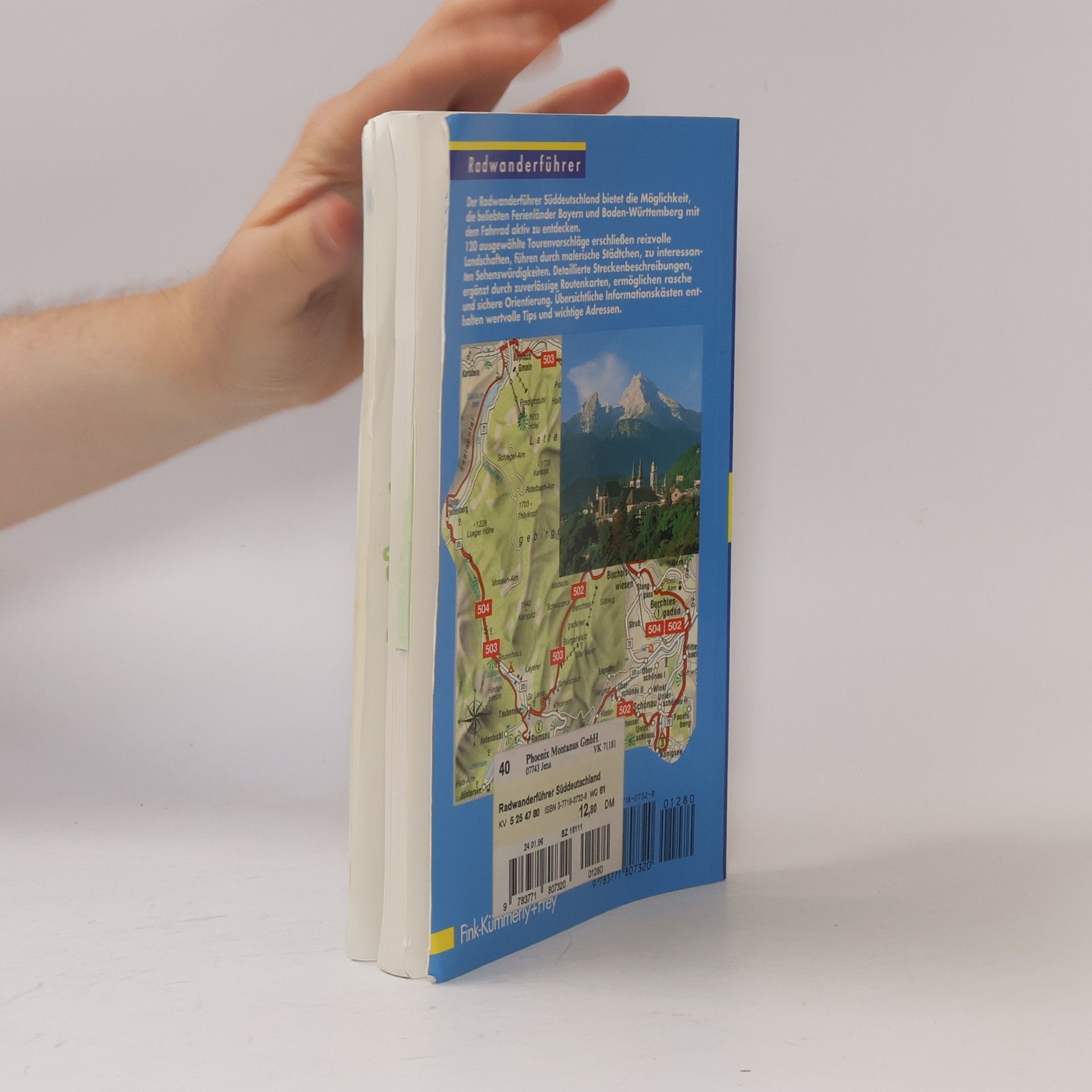 Anonymus AC01176486 Radwanderführer: Süddeutschland
