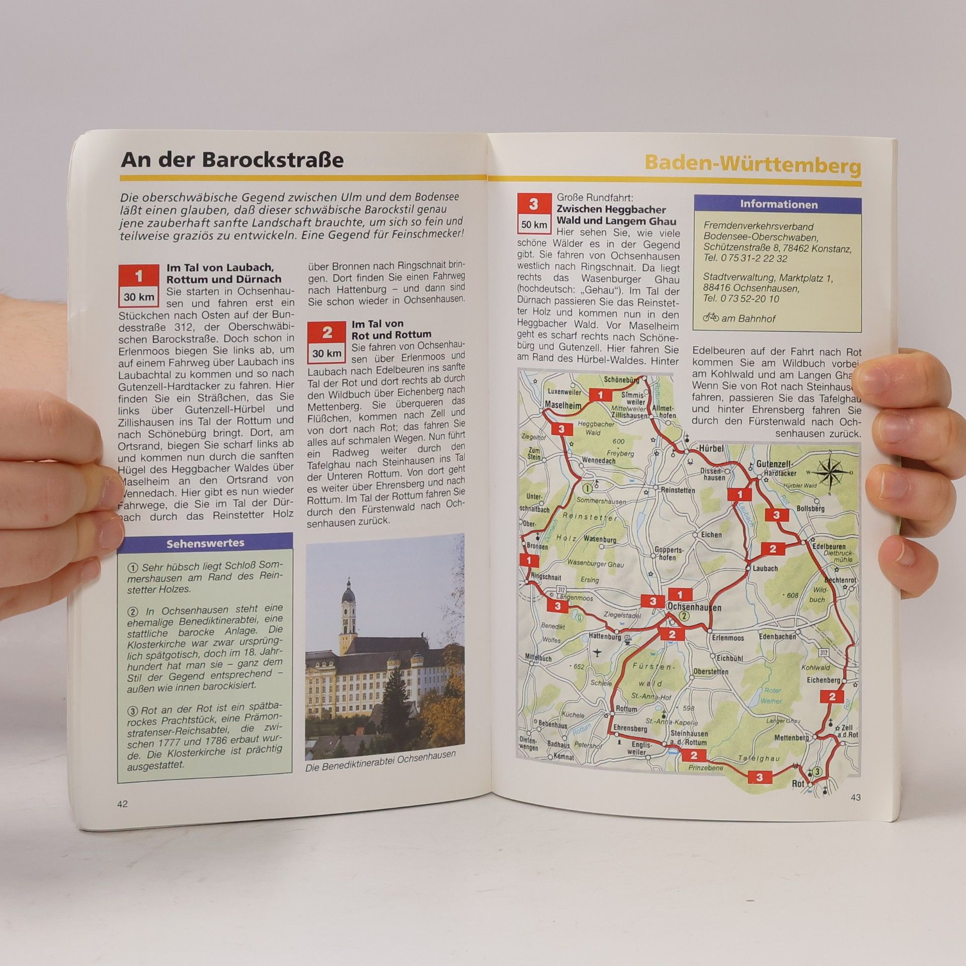 Anonymus AC01176486 Radwanderführer: Süddeutschland