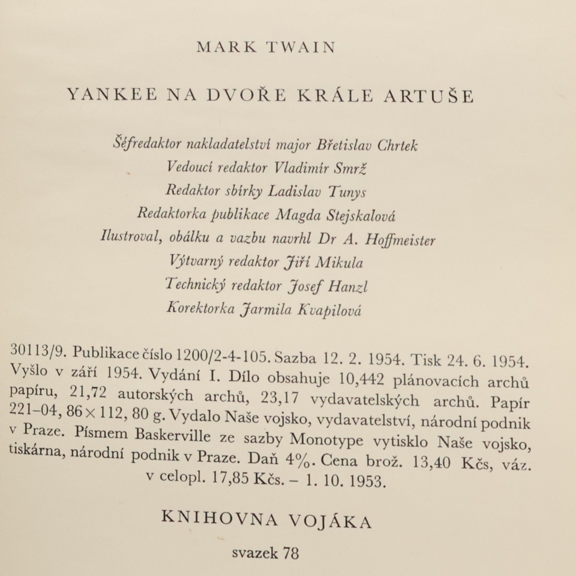 Mark Twain Yankee na dvoře krále Artuše