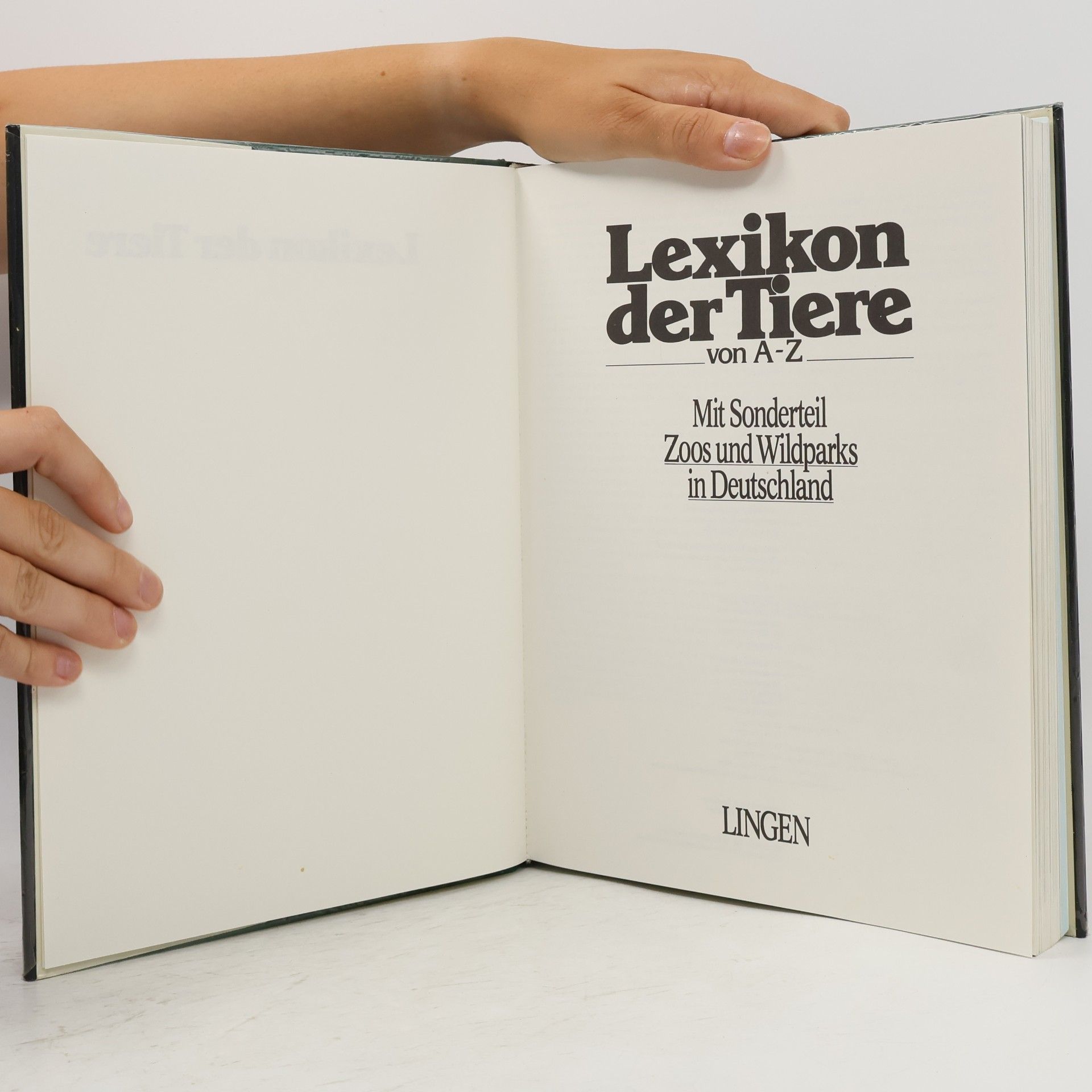 Autorenkollektiv Lexikon der Tiere von A-Z