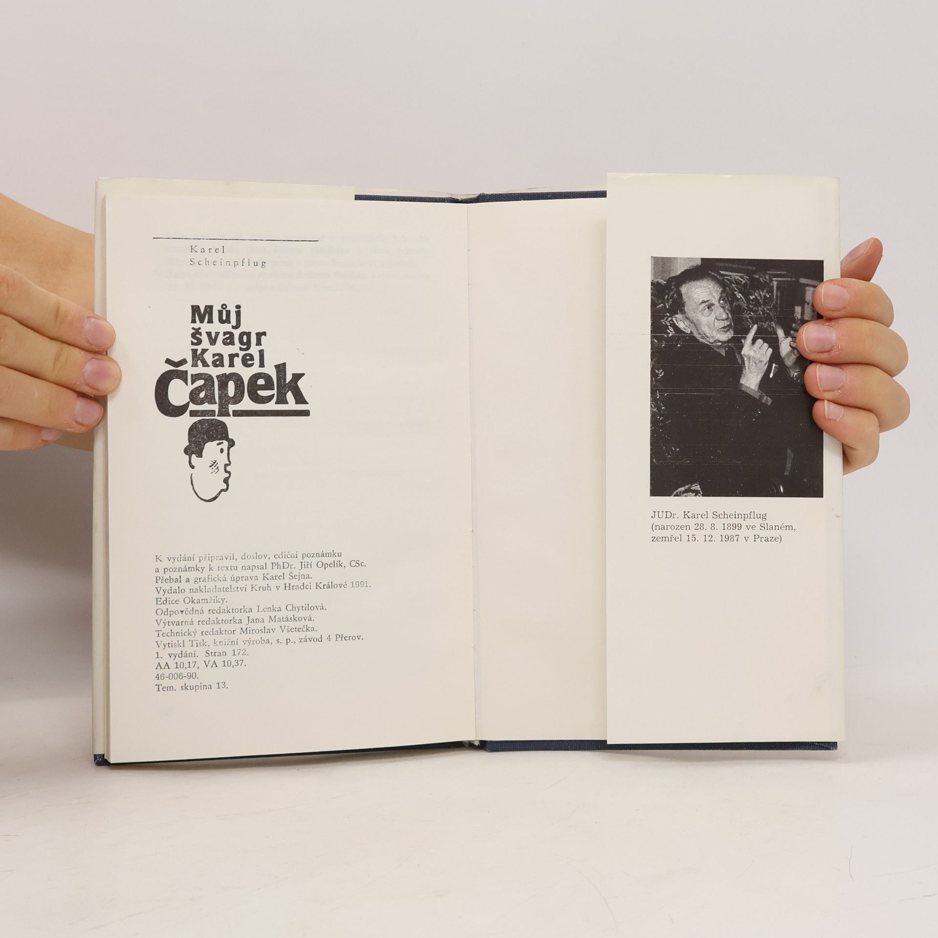 Karel Scheinpflug Můj švagr Karel Čapek