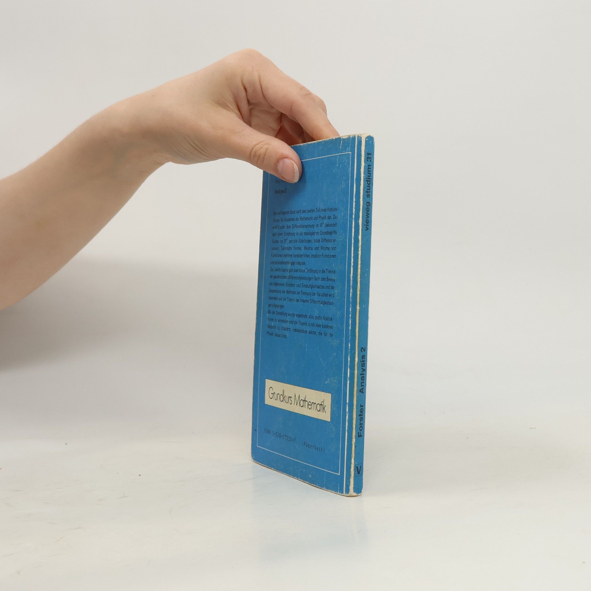 Otto Forster Vieweg Studium: Analysis 2