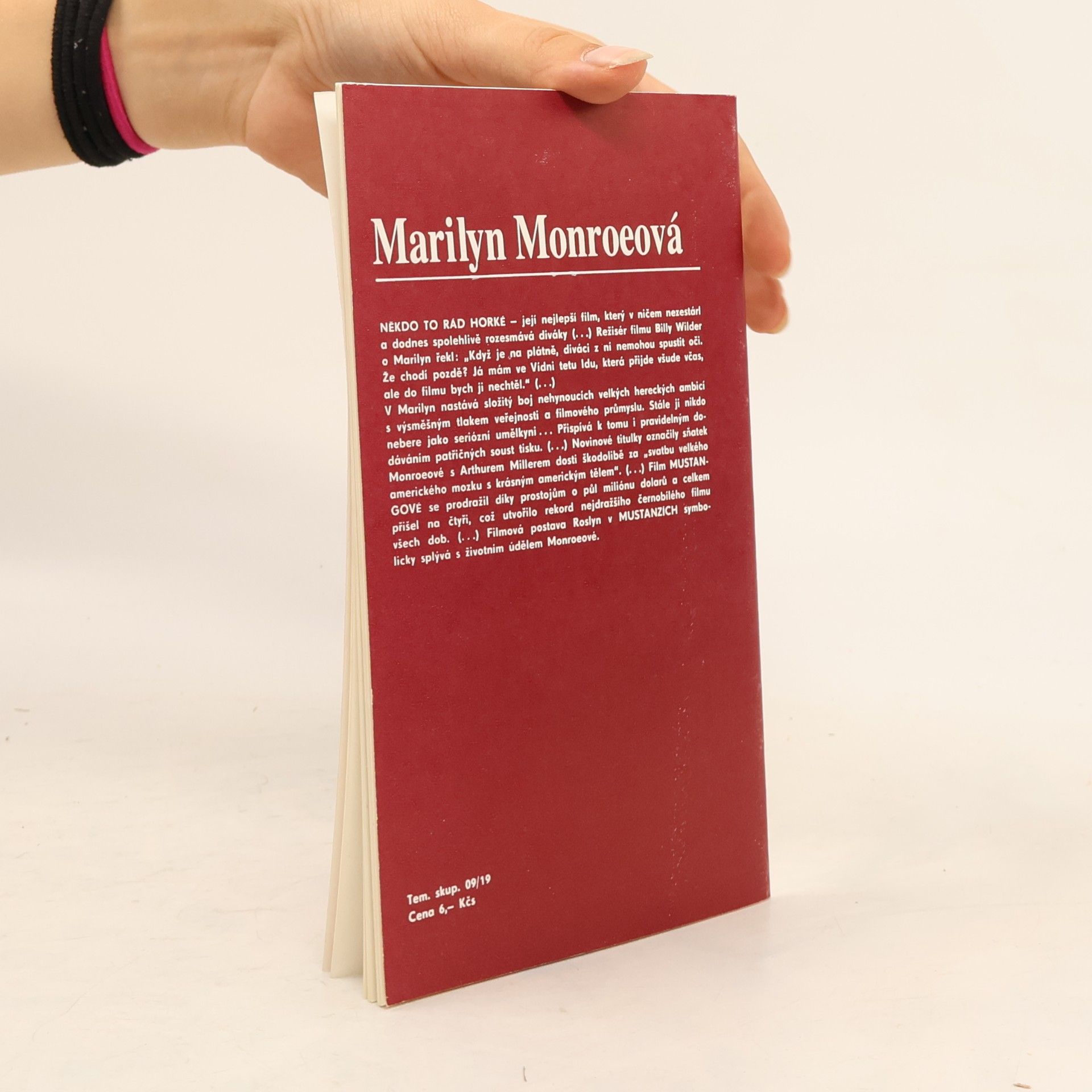 Jan Rejžek Marilyn Monroeová