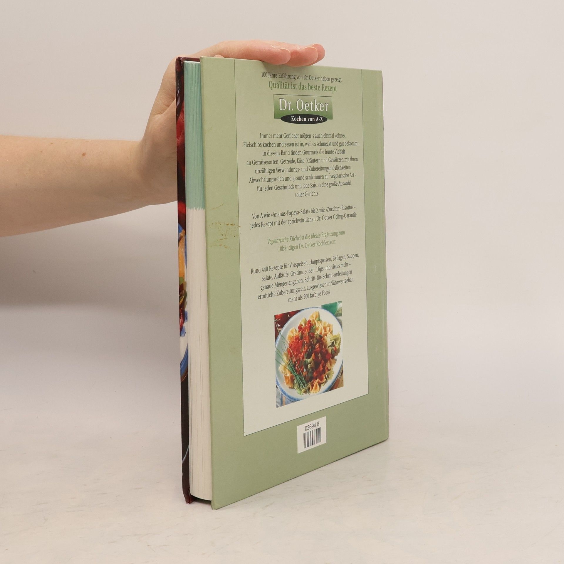 Autorenkollektiv Dr. Oetker. Kochen von A-Z. Vegetarische Küche