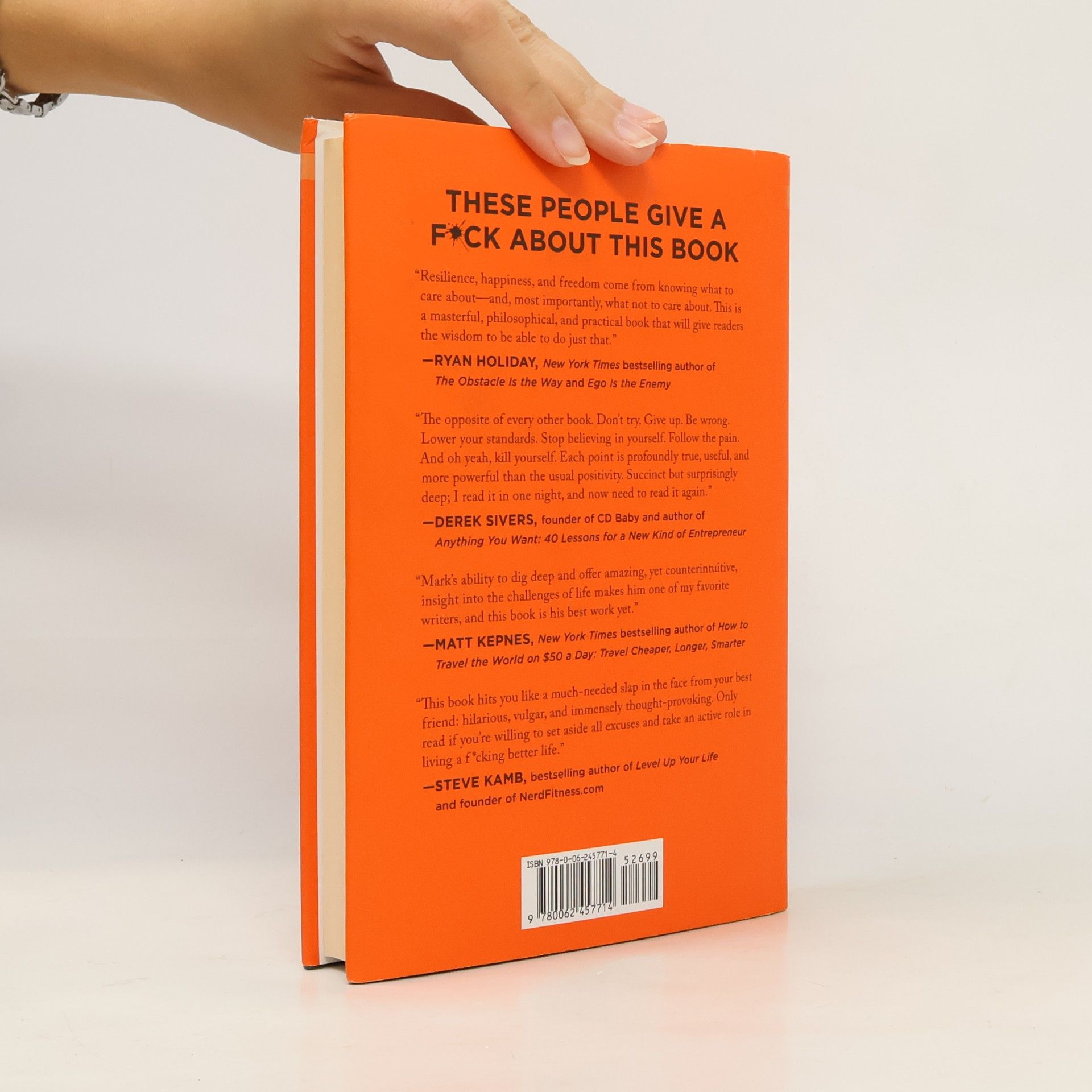 Mark Manson The Subtle Art of Not Giving a Fuck