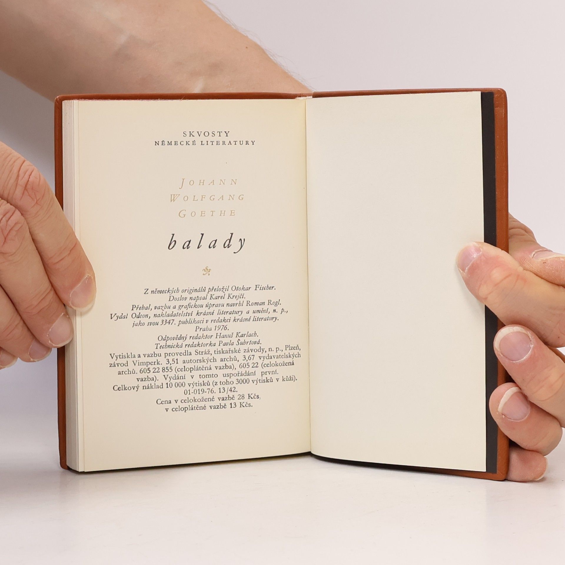 Johann Wolfgang von Goethe Goethe. Balady