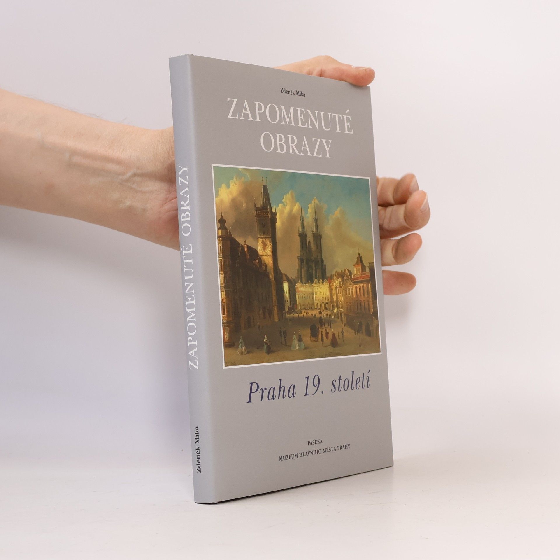 Zdeněk Míka Zapomenuté obrazy. Praha 19. století