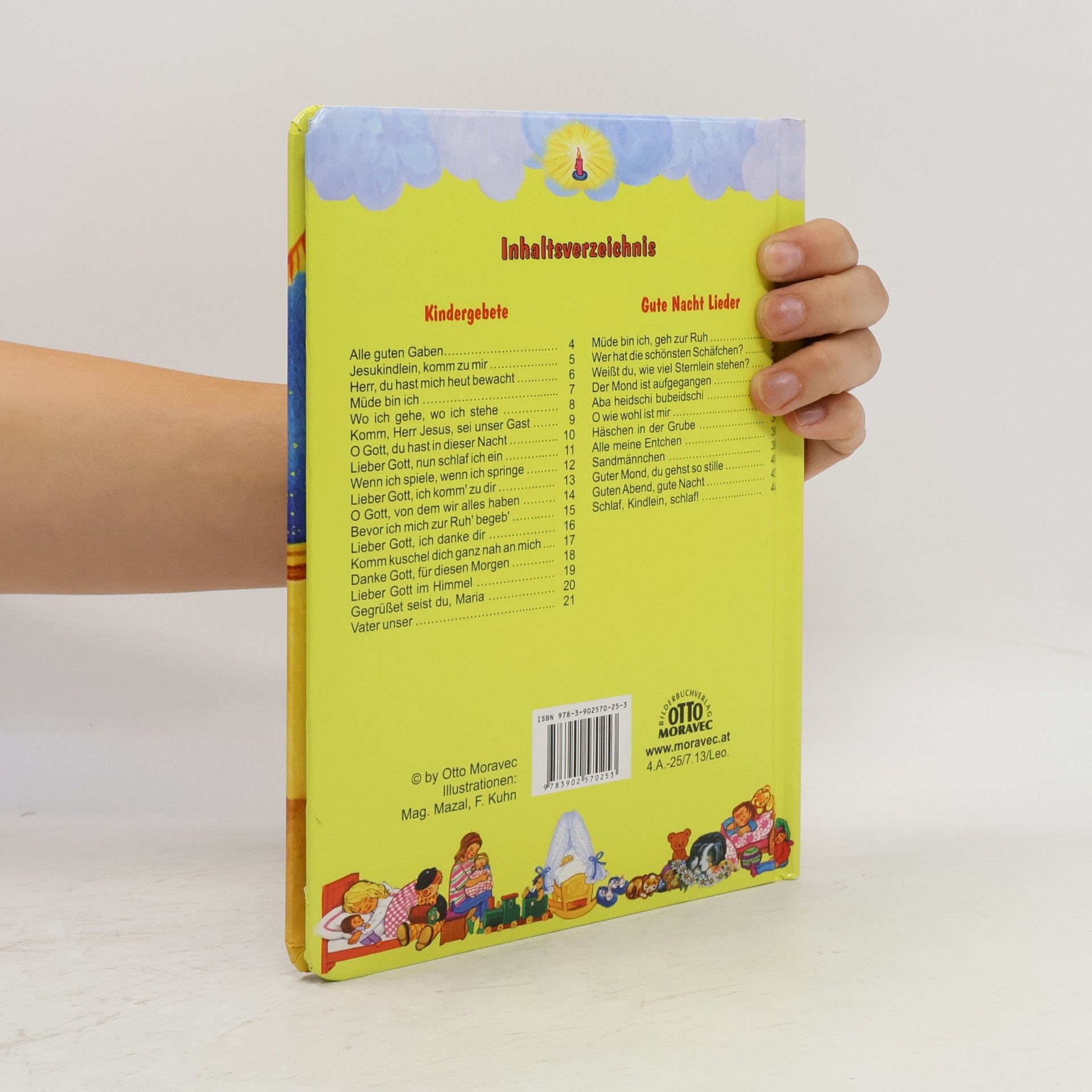 F. Kuhn Kindergebete und Gute-Nacht-Lieder