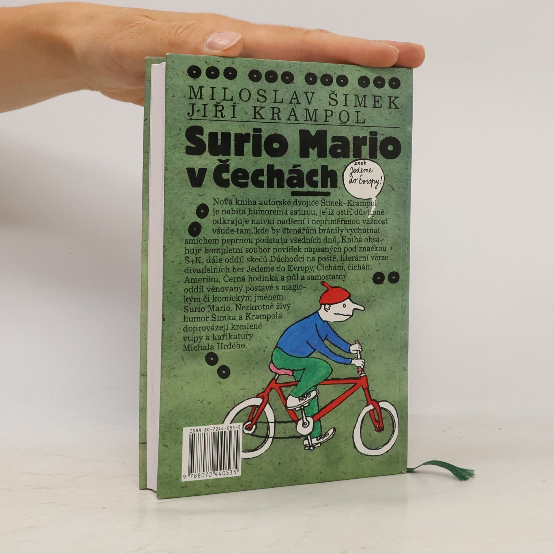 Miloslav Šimek Surio Mario v Čechách aneb jedeme do Evropy