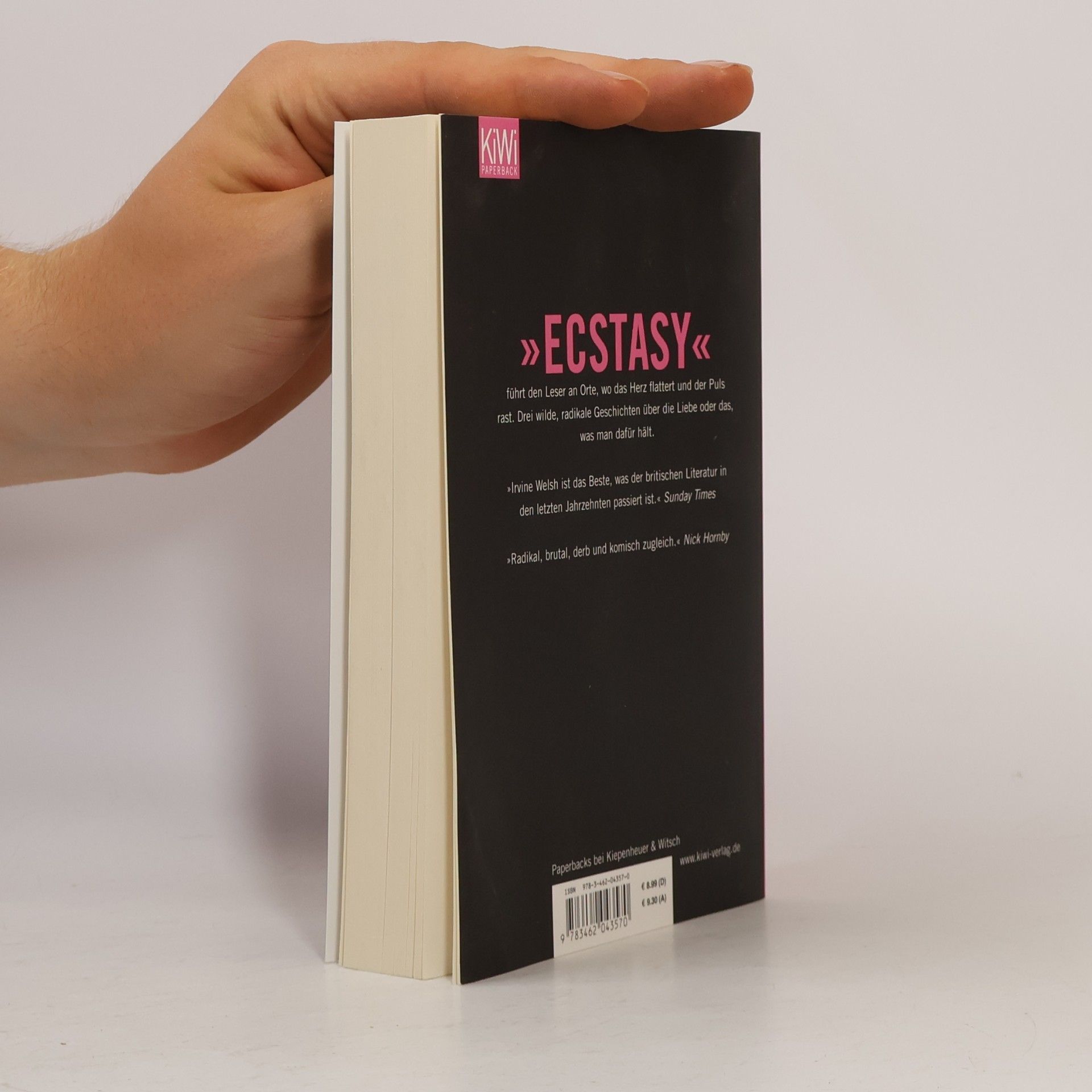 Irvine Welsh Ecstasy