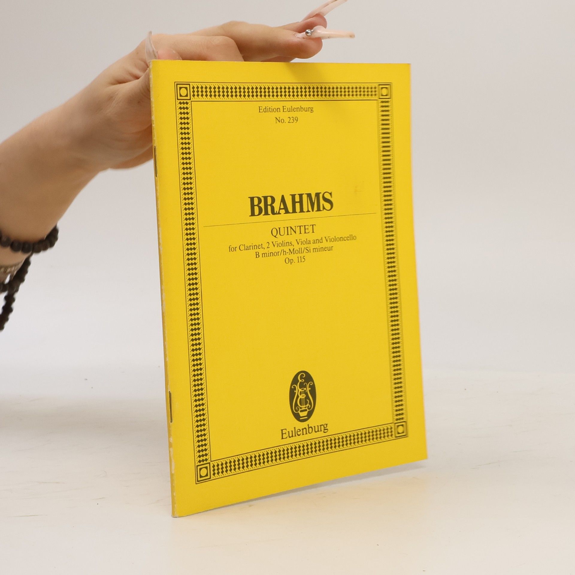 Johannes Brahms Quintet Op.115