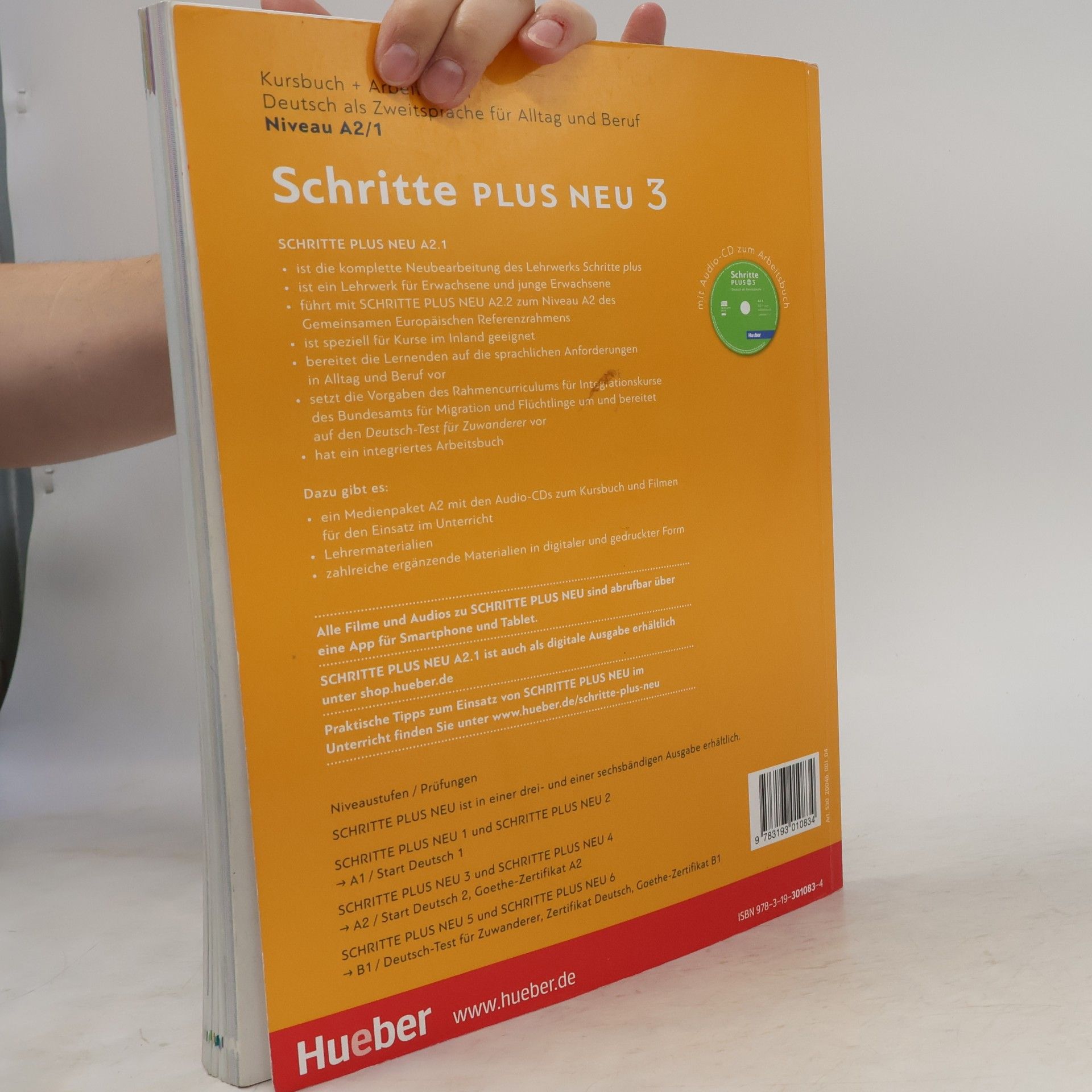 Various authors Schritte Plus Neu 3. Niveau A2/1