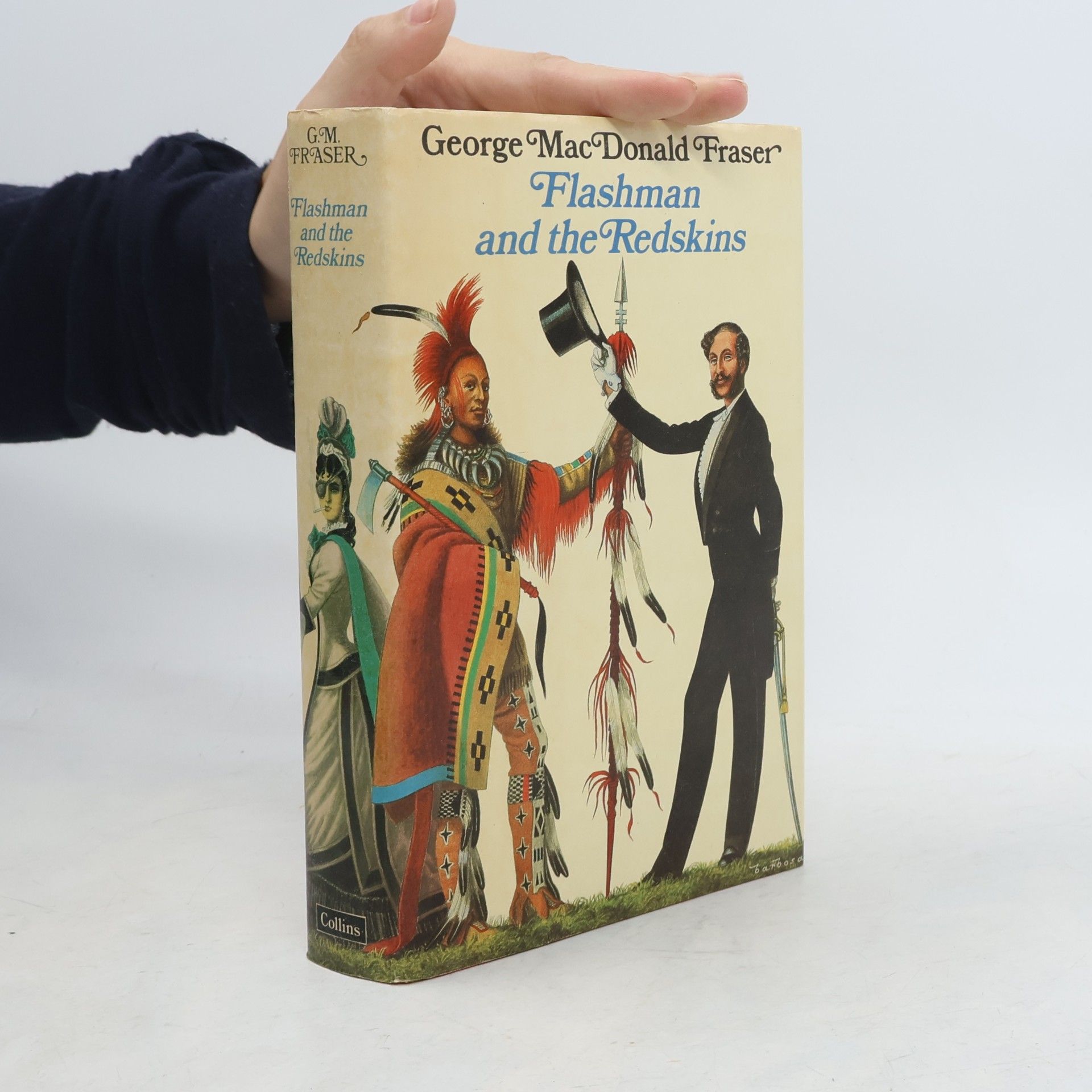 d.a.barboza Flashman and the Redskins