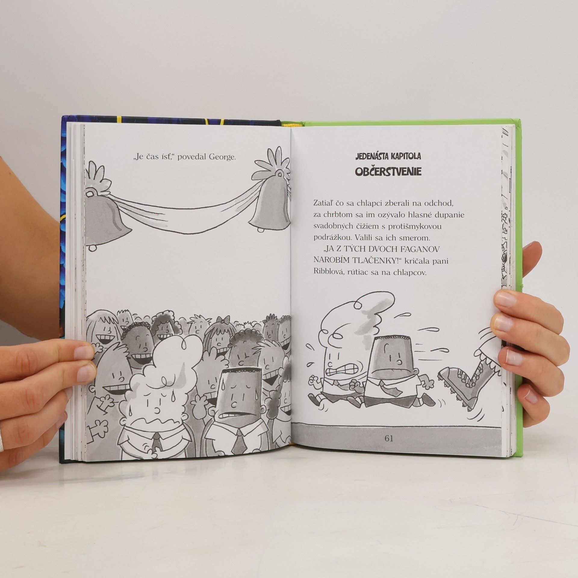 Dav Pilkey Kapitán Bombarďák a bezbrehé besnenie bláznivej bielizňovej bosorky