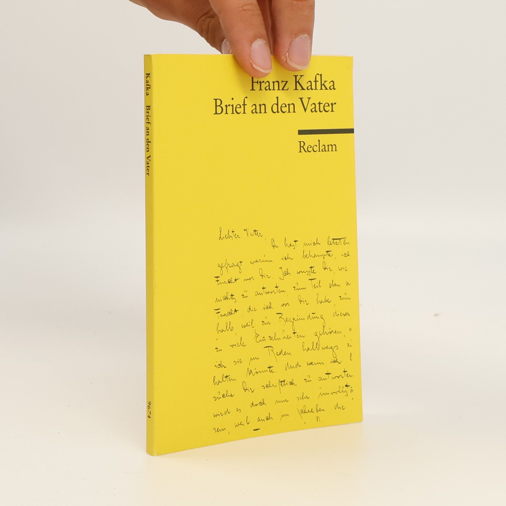 Franz Kafka Brief an den Vater