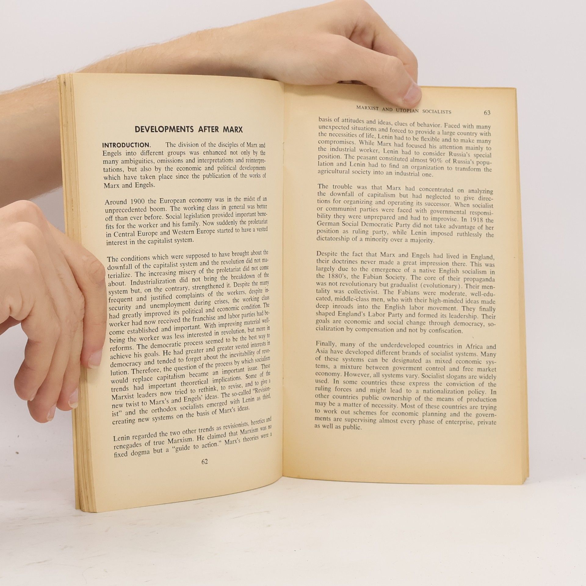 Various authors Marxist and Utopian Socialists