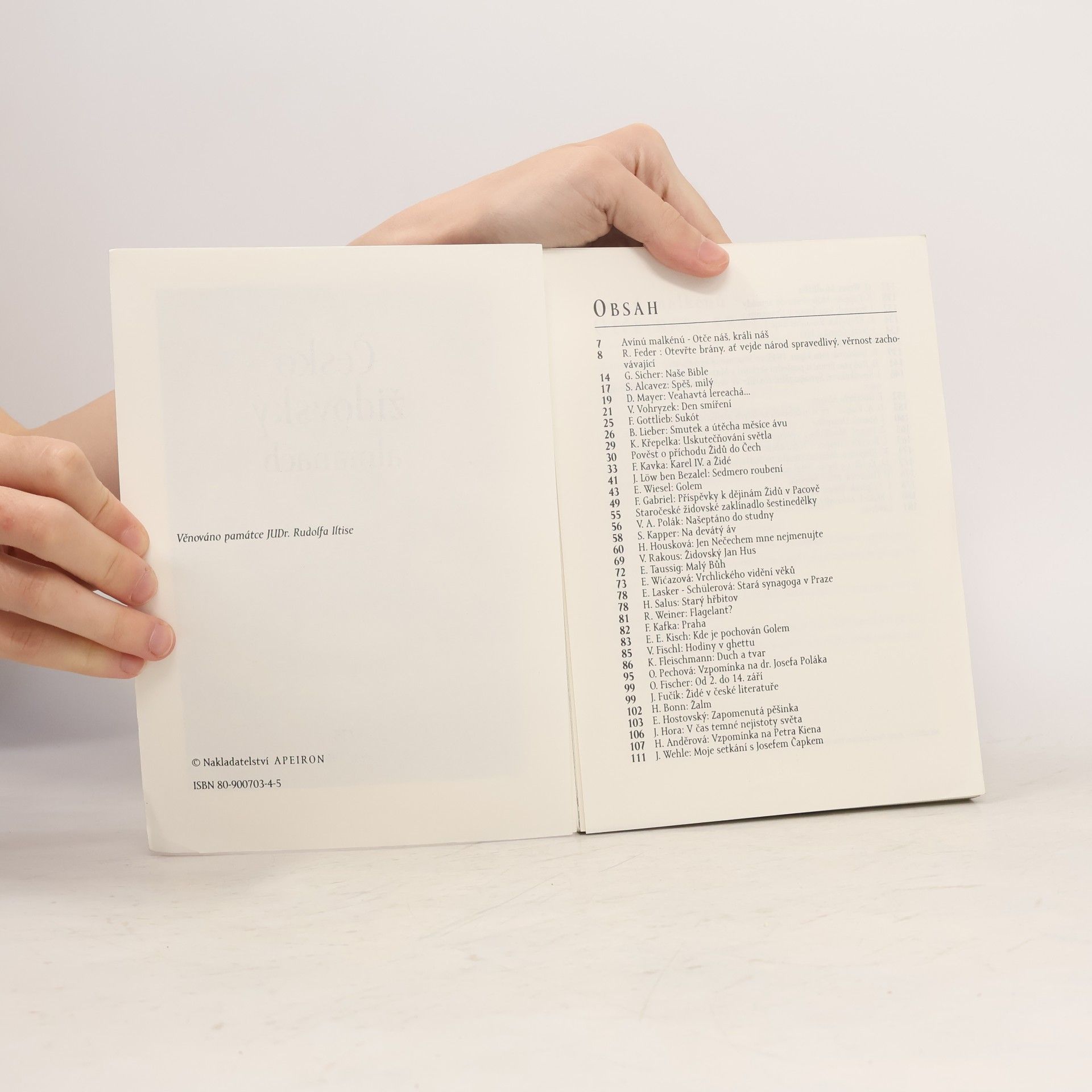 Collectif d'auteurs Česko židovský almanach 5755 - 1994/1995