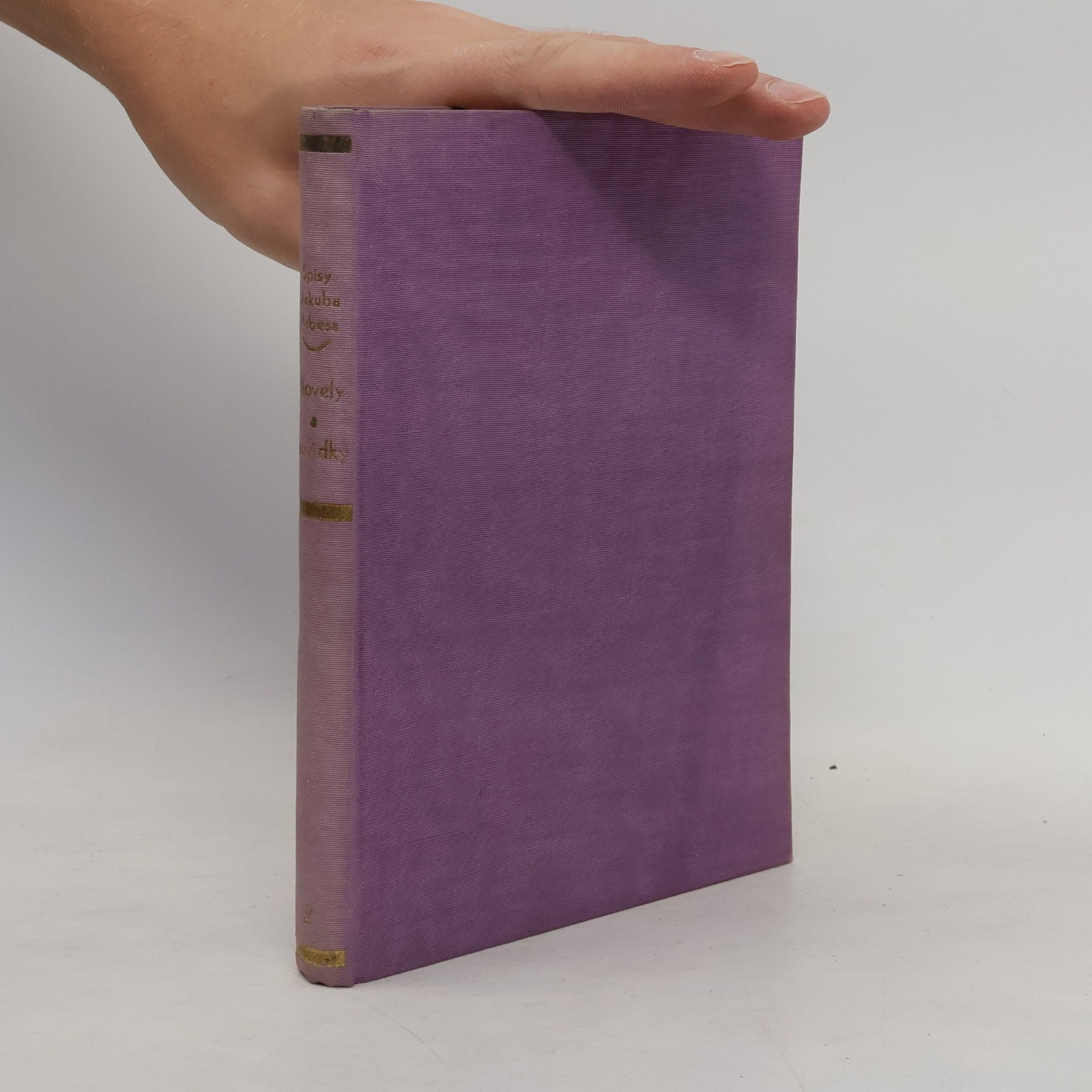 Jakub Arbes Spisy Jakuba Arbesa VII. Knihy novel a povídek II