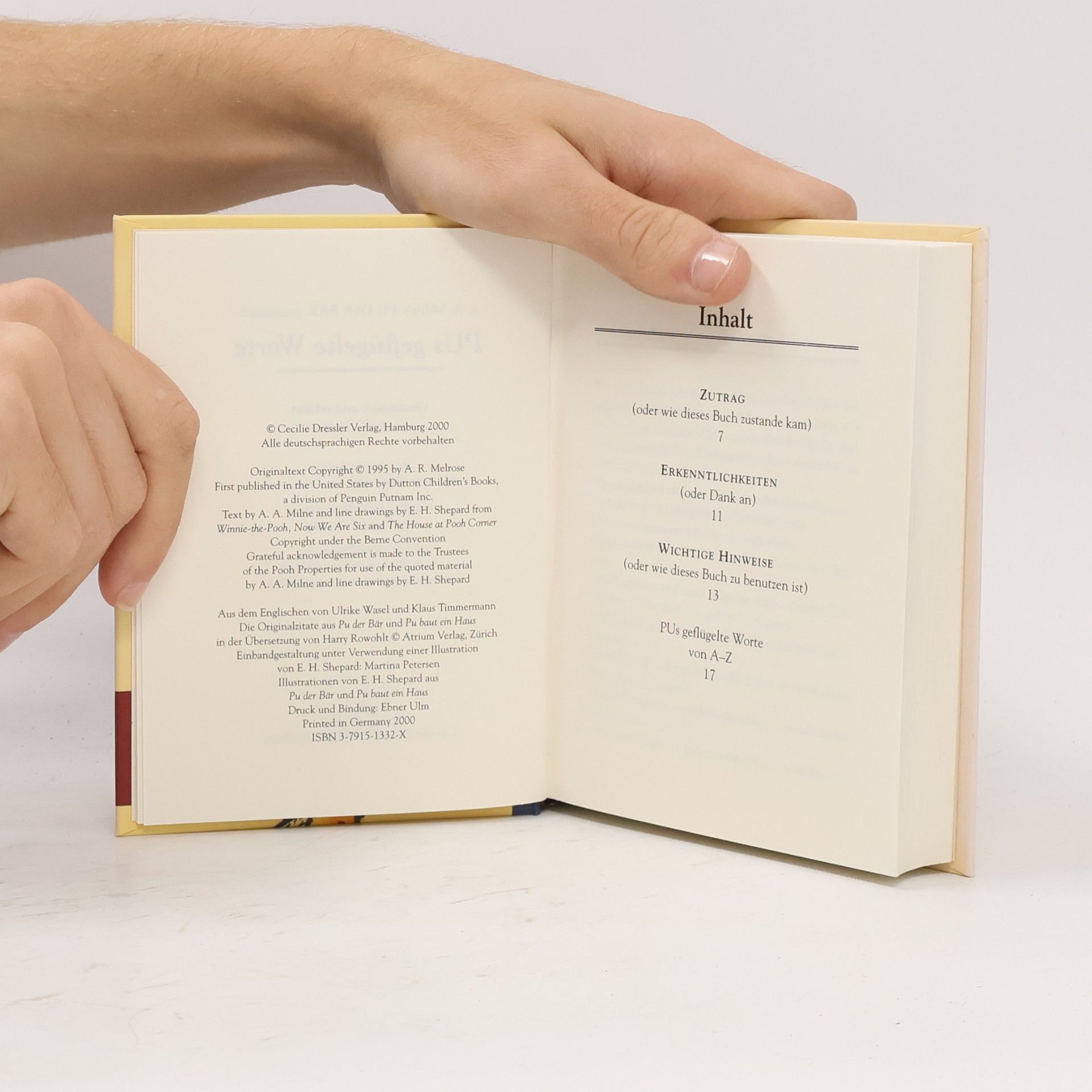 A. A. Milne PUs geflügelte Worte