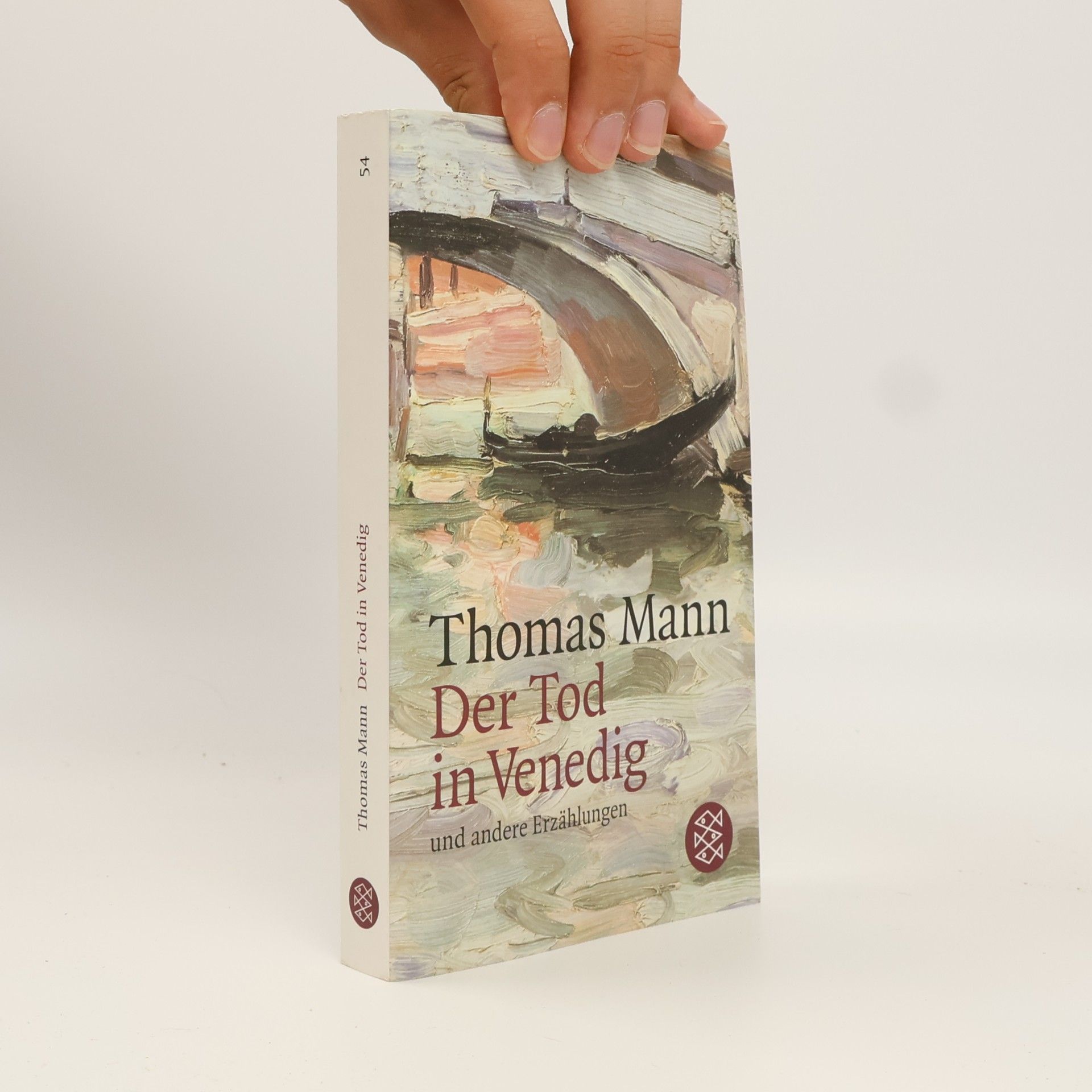 Thomas Mann Der Tod in Venedig und andere Erzählungen