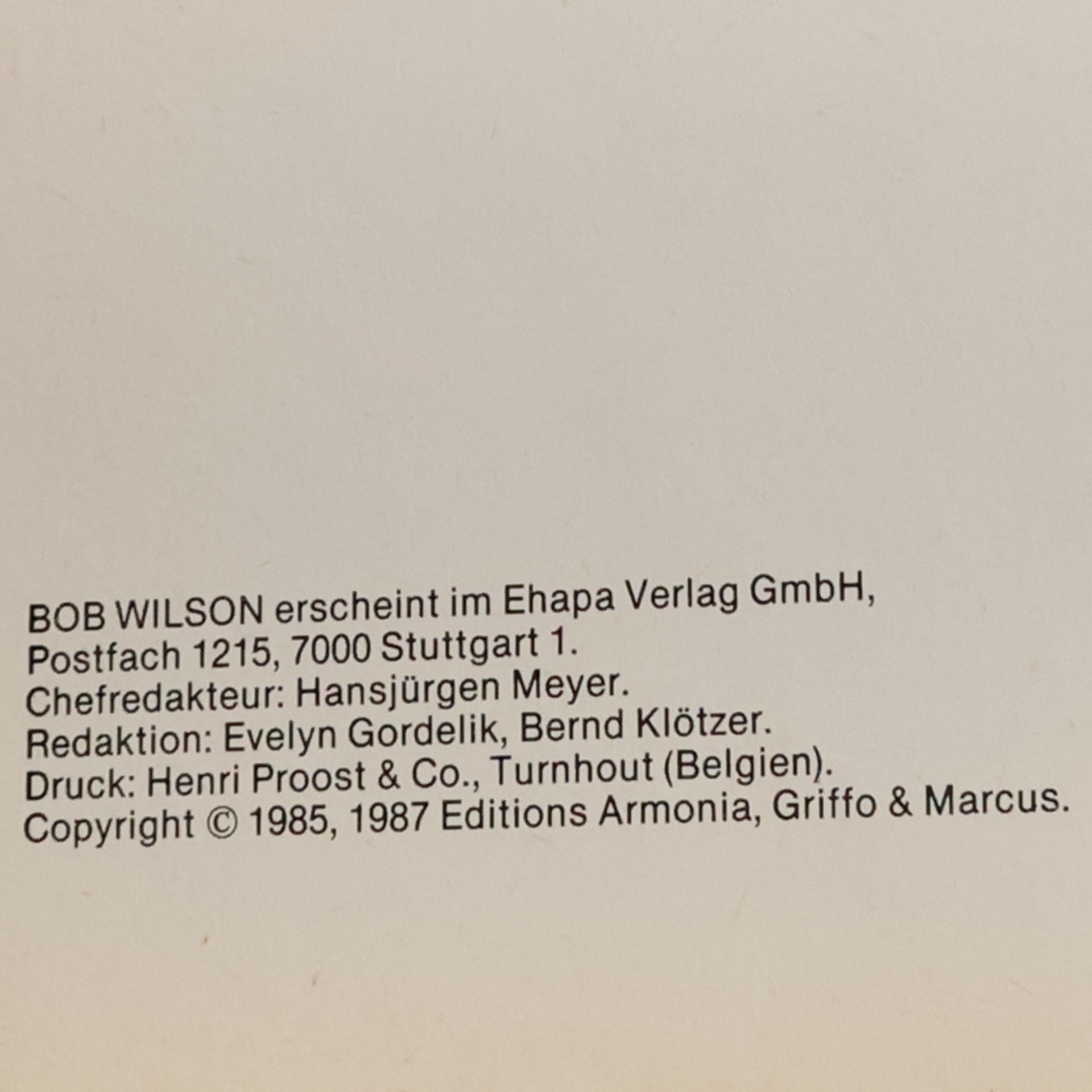 Griffo Bob Wilson In den Pranken des Tigerdrachen
