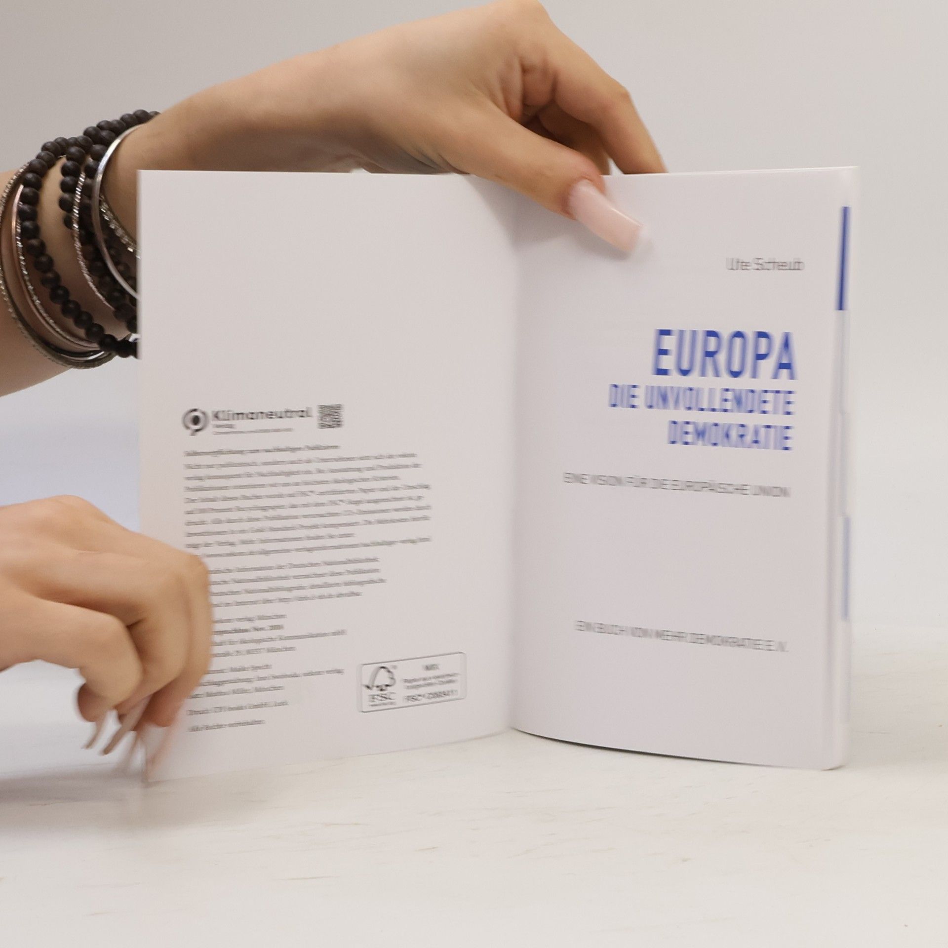 Ute Scheub Europa. Die unvollendete Demokratie