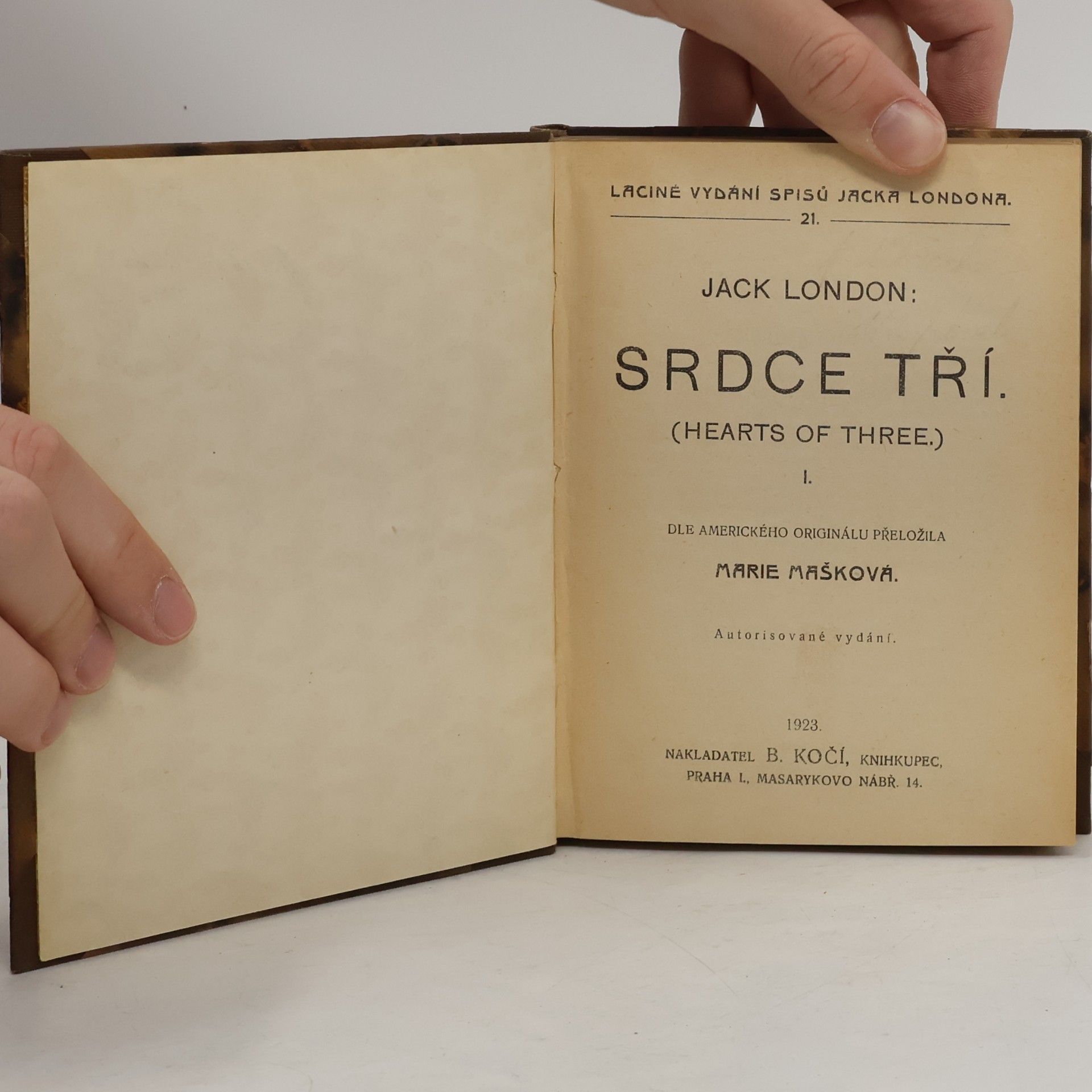 Jack London Srdce tří I.