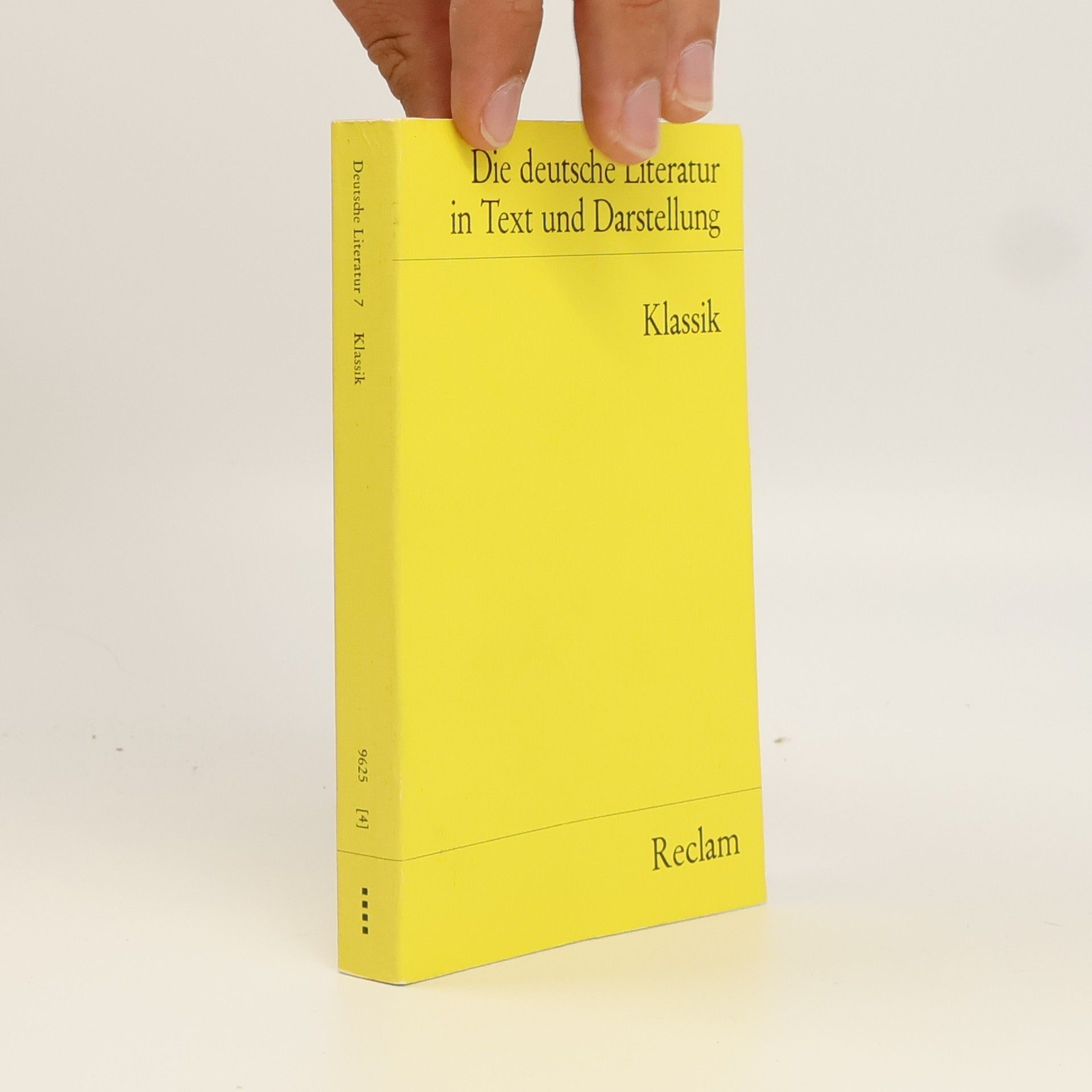 Autorenkollektiv Die deutsche Literatur in Text und Darstellung. Klassik