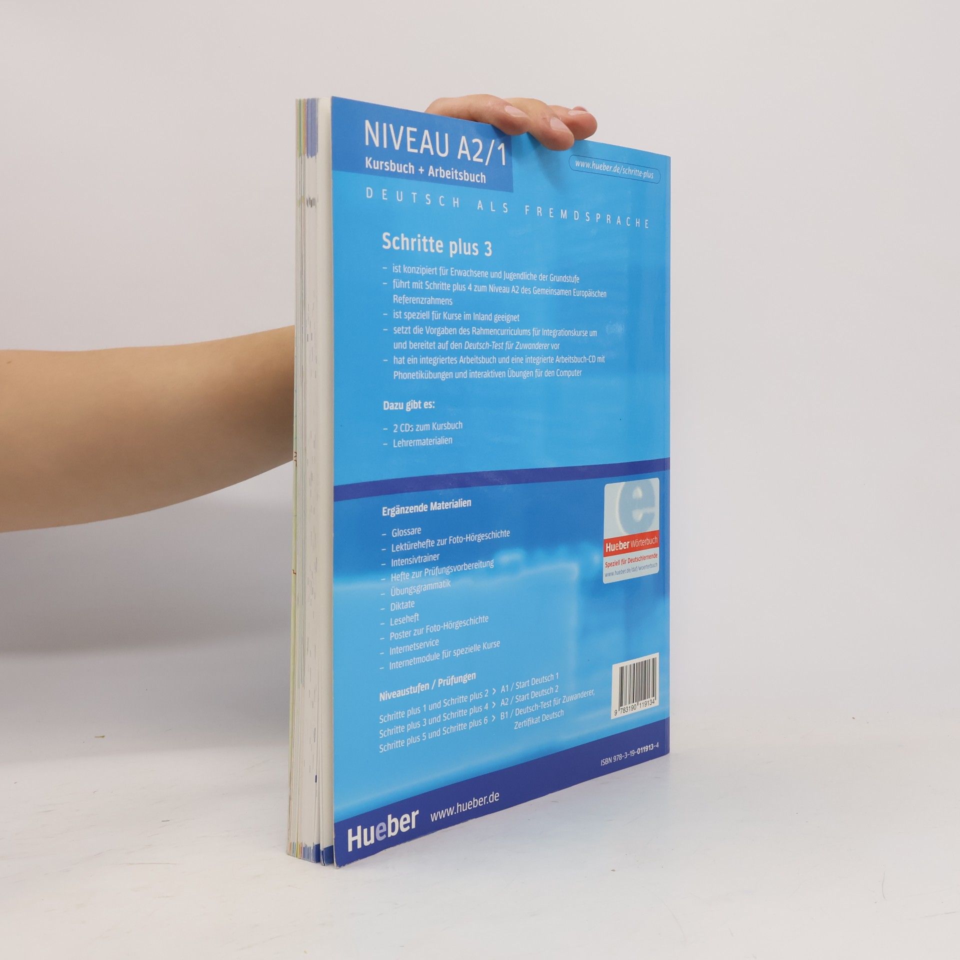Kolektiv autorů Schritte plus 3, Niveau A2/1 (Kursbuch + Arbeitsbuch)