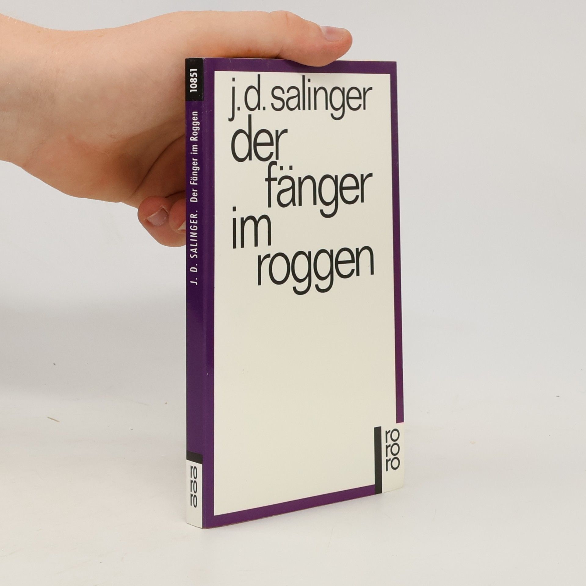 J. D. Salinger Der Fänger im Roggen