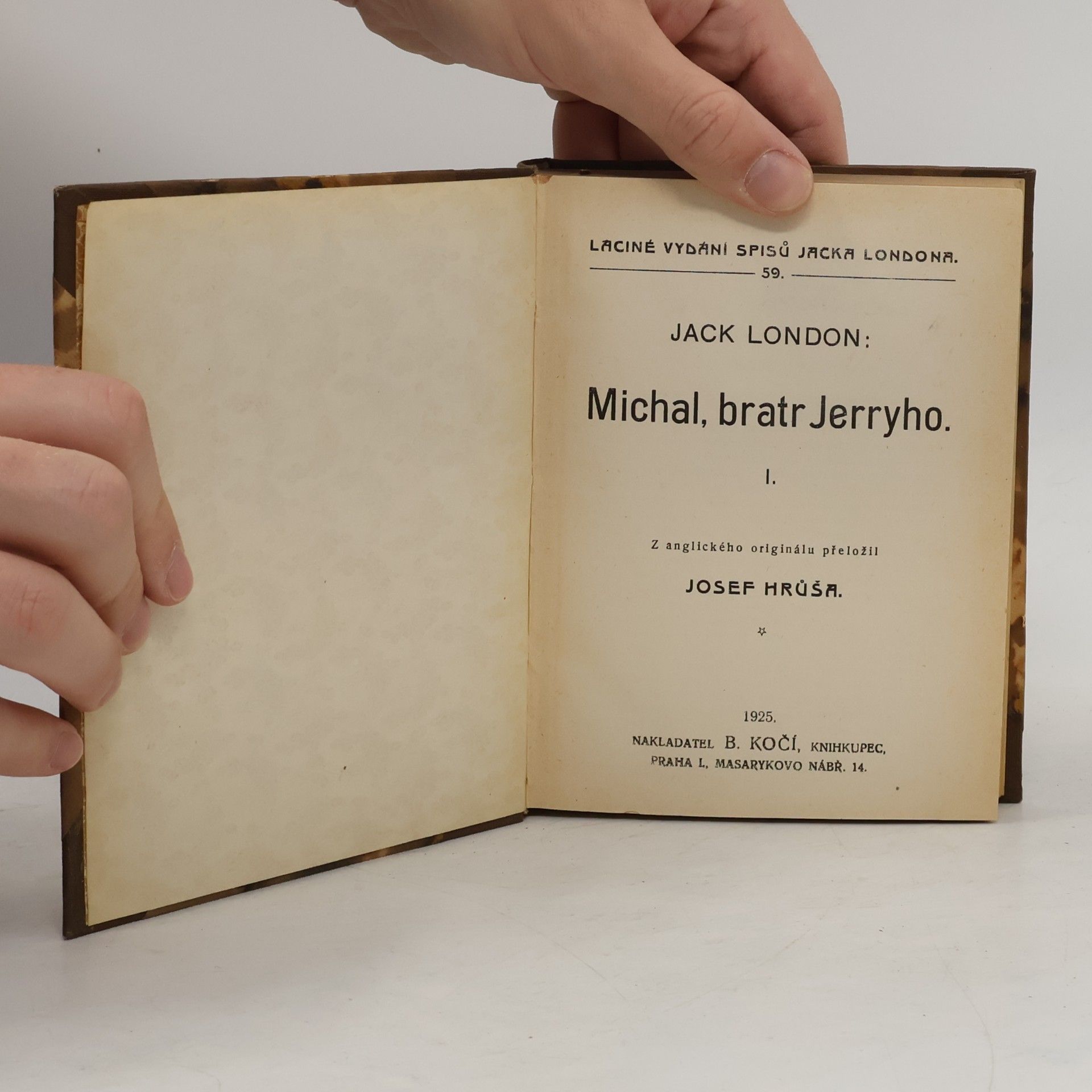 Jack London Michal, bratr Jerryho I.